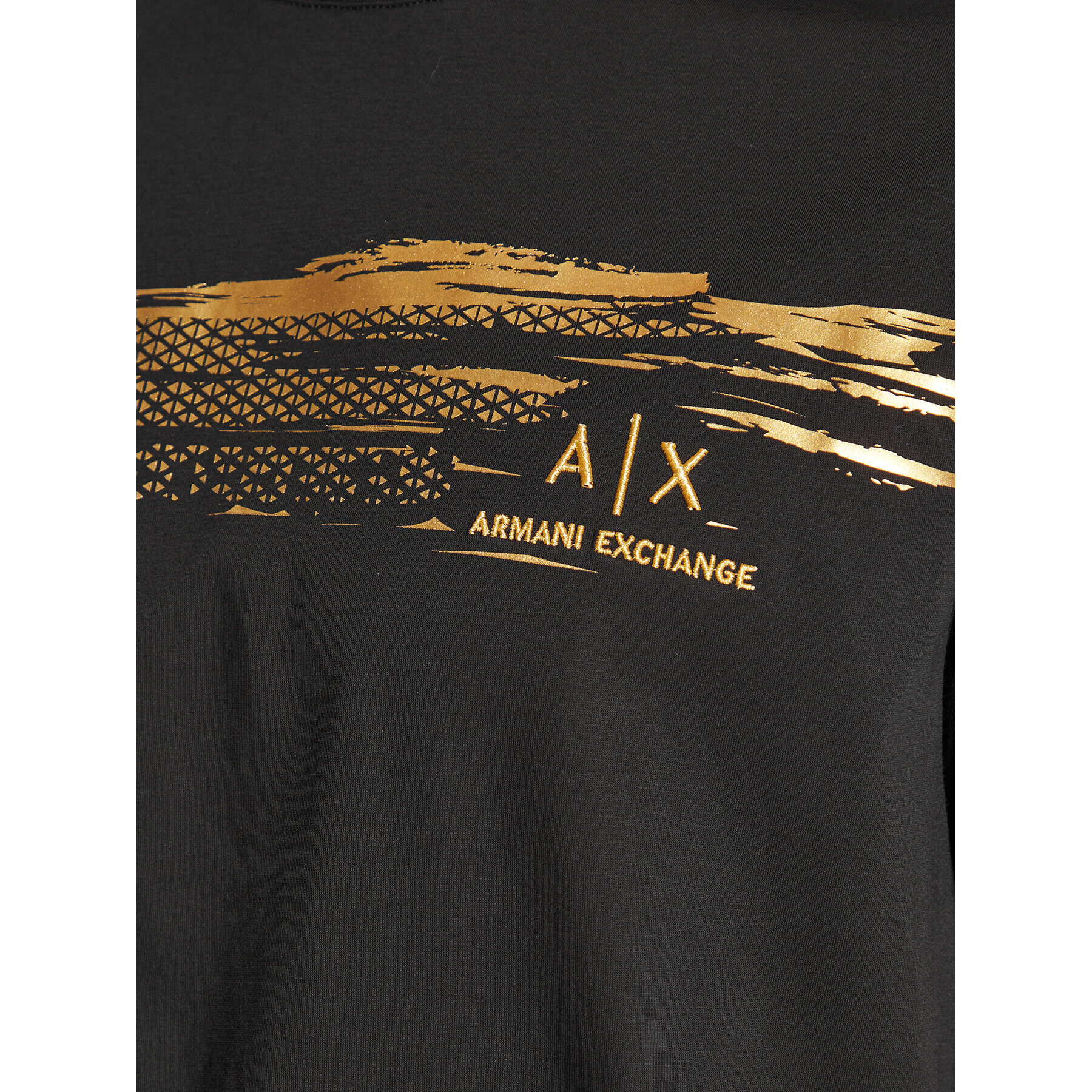 Armani Exchange T-Shirt 3RZTRB ZJ9AZ 1200 Černá Regular Fit - Pepit.cz