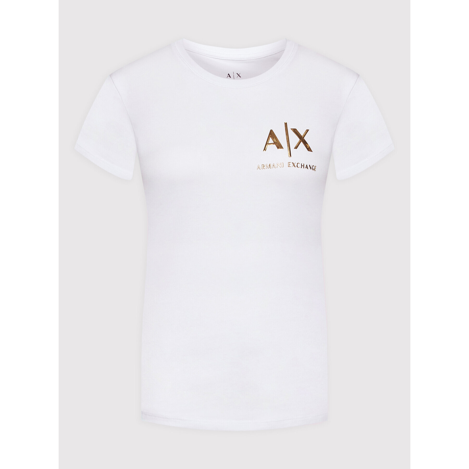 Armani Exchange T-Shirt 6LYT52 YJ9XZ 1000 Bílá Regular Fit - Pepit.cz