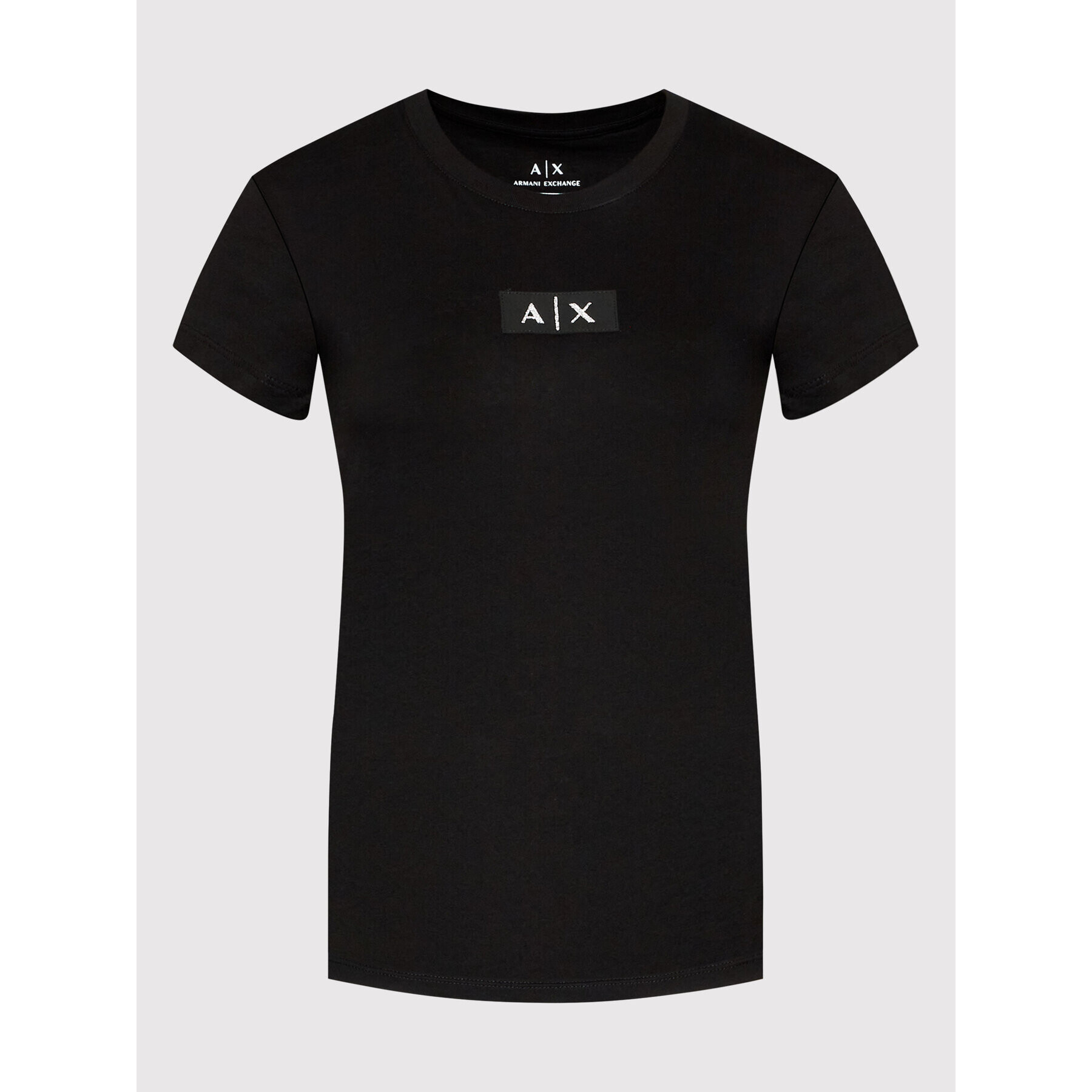 Armani Exchange T-Shirt 6LYT65 YJ3RZ 1200 Černá Regular Fit - Pepit.cz