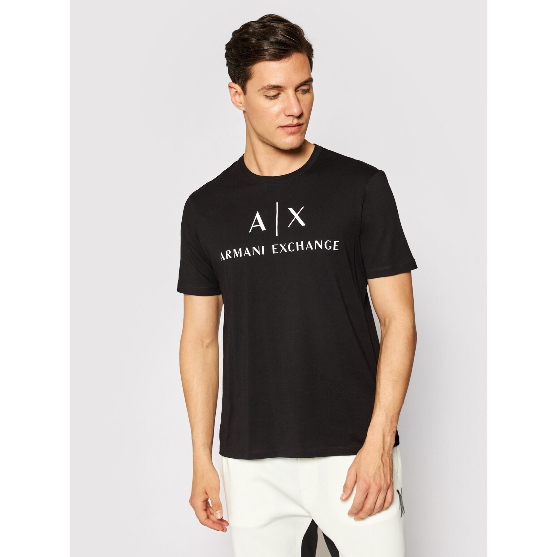 Armani Exchange T-Shirt 8NZTCJ Z8H4Z 1200 Černá Slim Fit - Pepit.cz