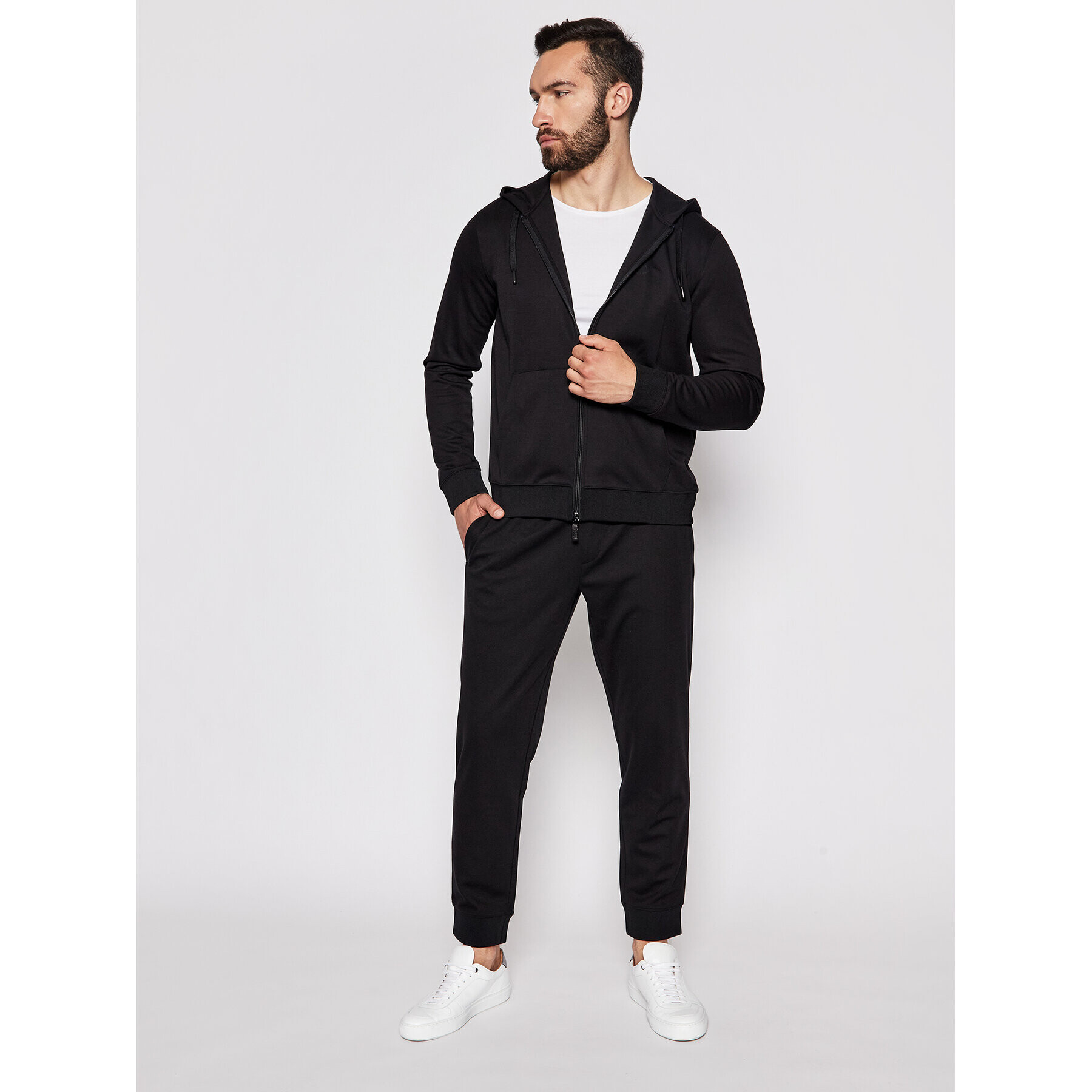 Armani Exchange Teplákové kalhoty 8NZP91 Z9N1Z 1200 Černá Regular Fit - Pepit.cz