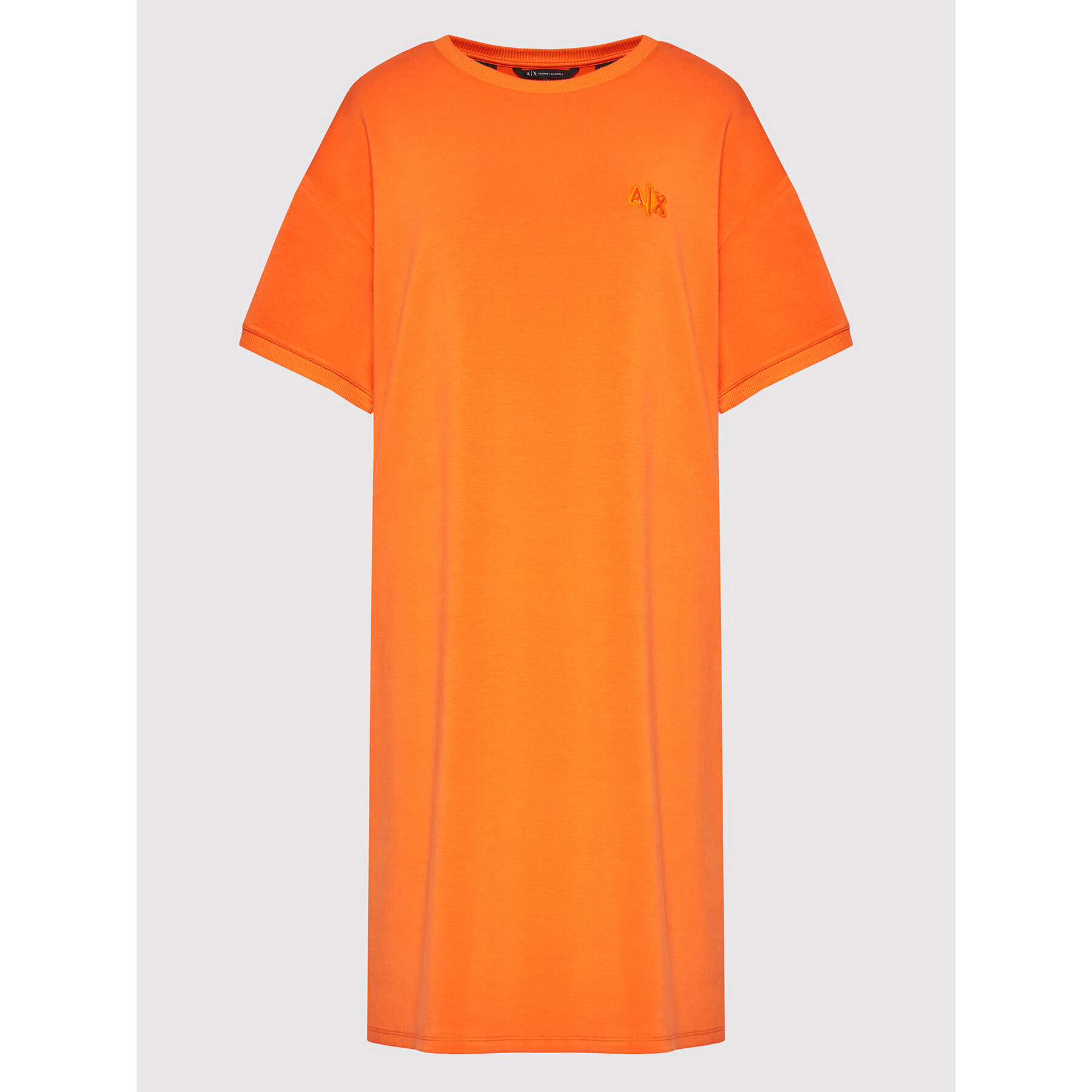 Armani Exchange Úpletové šaty 3LYA89 YJ3XZ 1685 Oranžová Regular Fit - Pepit.cz