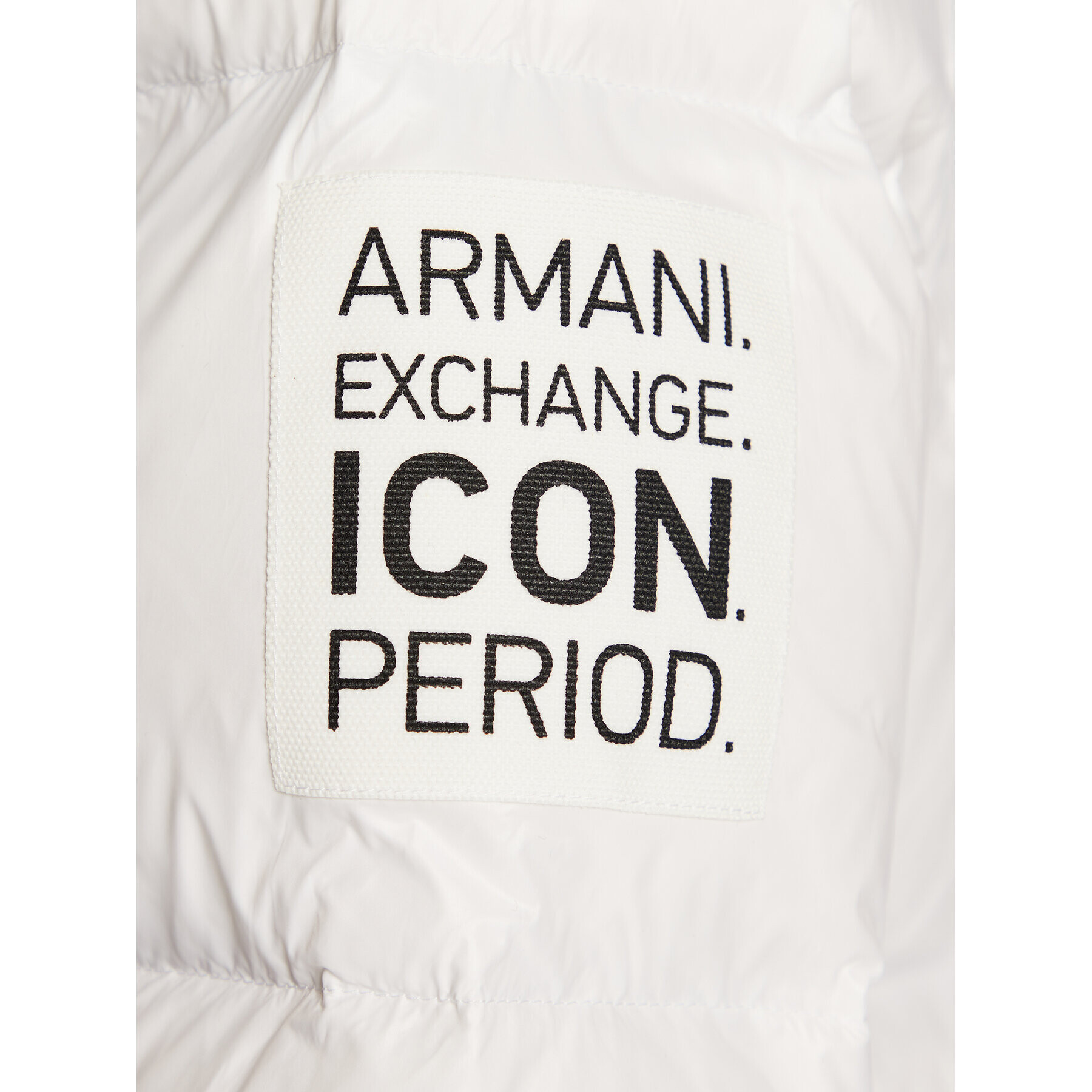 Armani Exchange Vatovaná bunda 8NYK50 YNYNZ 1100 Bílá Regular Fit - Pepit.cz