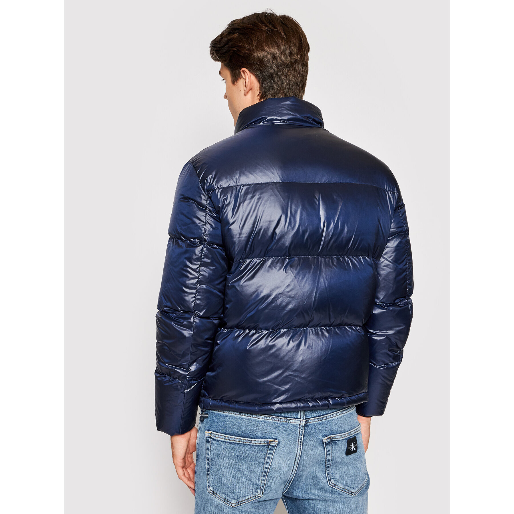 Armani Exchange Vatovaná bunda 8NZBP2 ZNYNZ 1583 Tmavomodrá Regular Fit - Pepit.cz