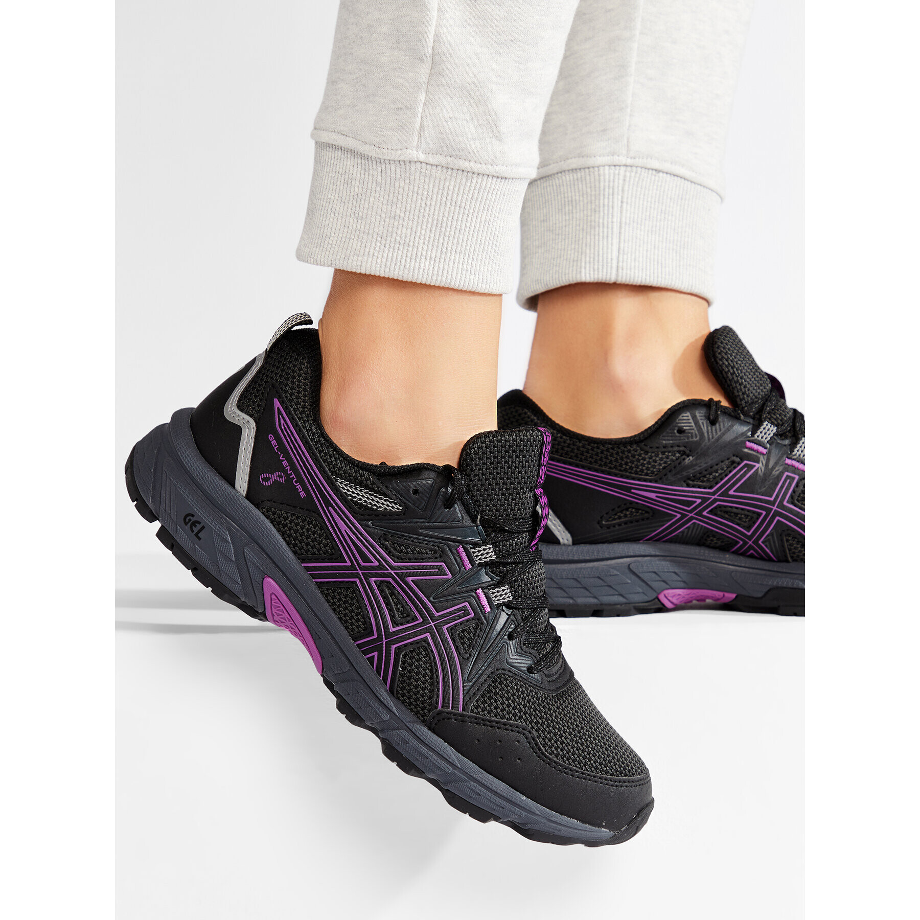 Asics Boty Gel-Venture 8 1012A708 Černá - Pepit.cz