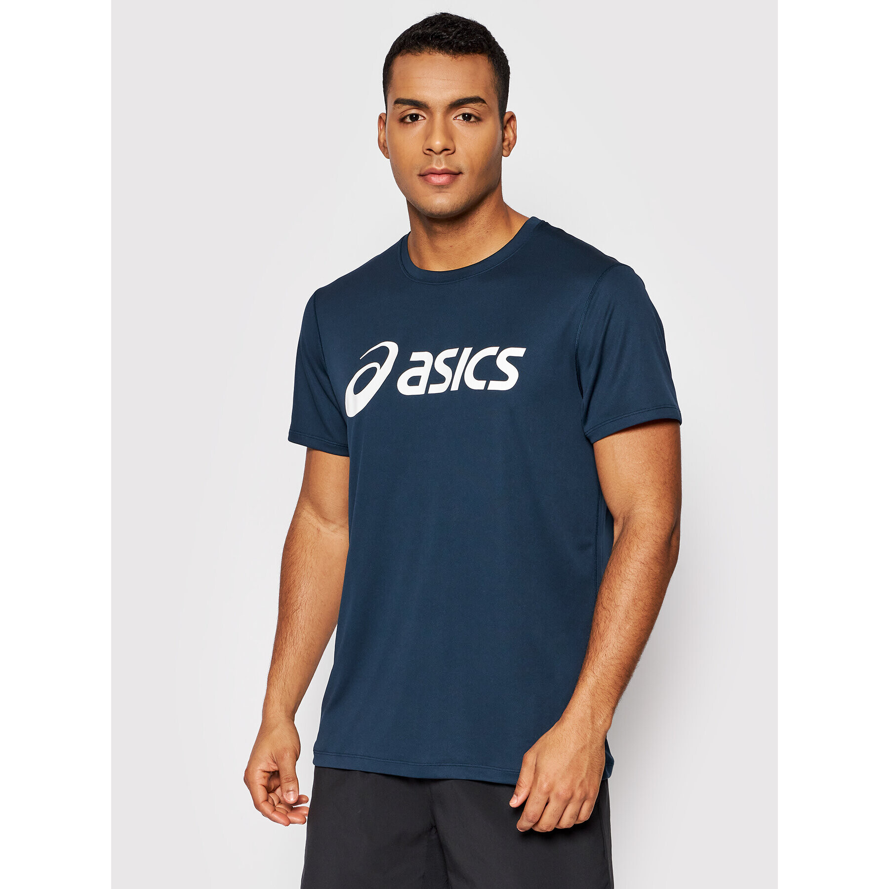 Asics Funkční tričko Core 2011C334 Tmavomodrá Regular Fit - Pepit.cz