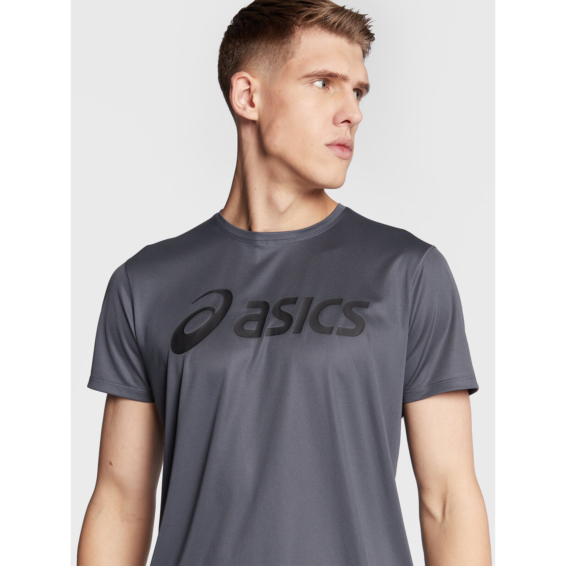 Asics T-Shirt Core 2011C334 Šedá Regular Fit - Pepit.cz