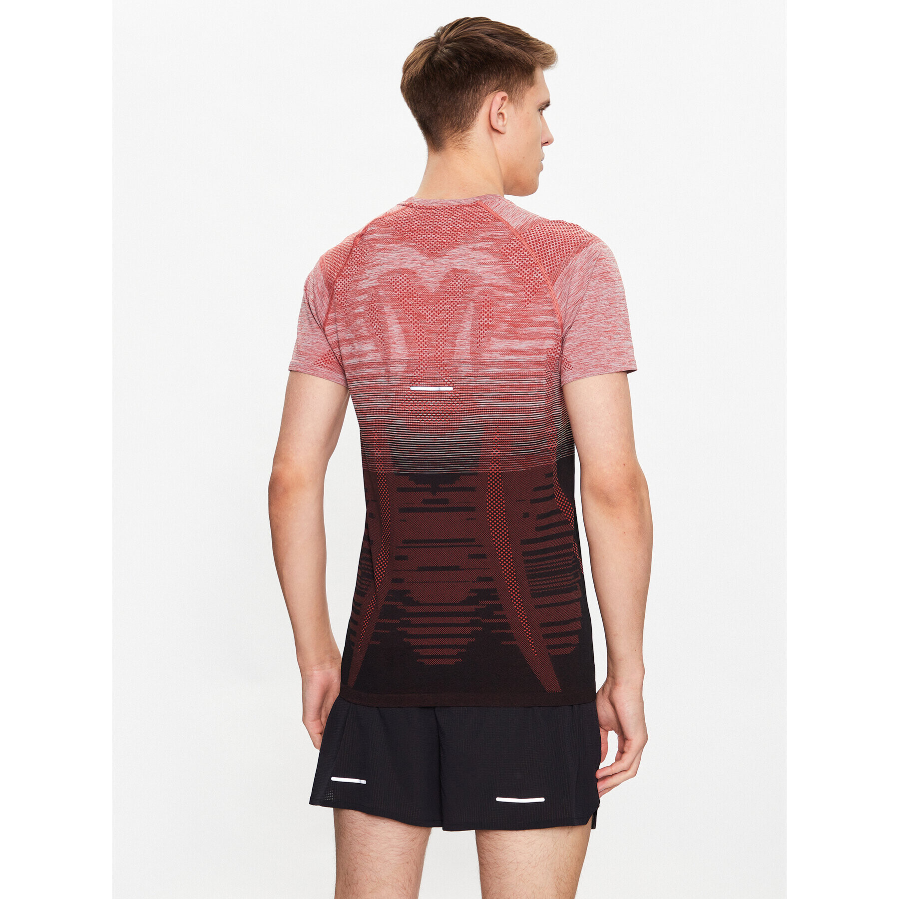 Asics T-Shirt Seamless 2011C398 Bordó Regular Fit - Pepit.cz