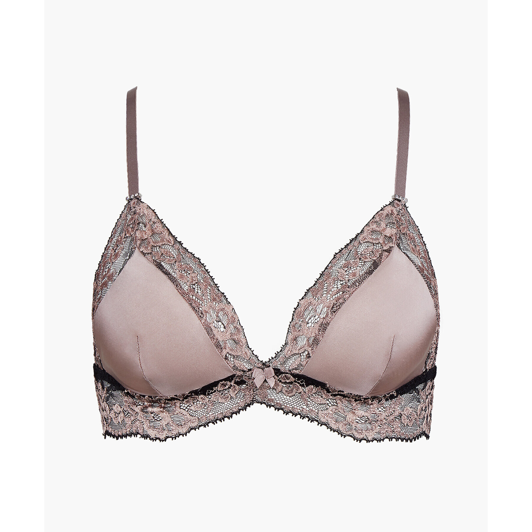 Aubade Podprsenka Bralette Femme Glamour MD10 Fialová - Pepit.cz