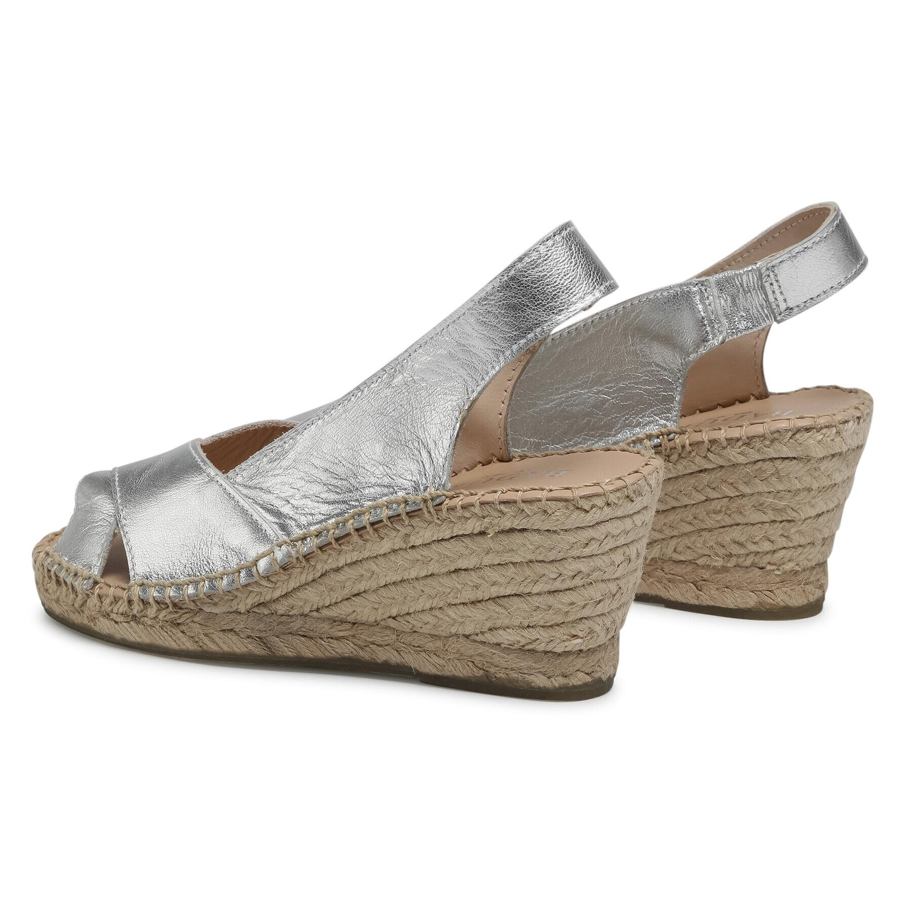 Badura Espadrilky 4917-69 Stříbrná - Pepit.cz