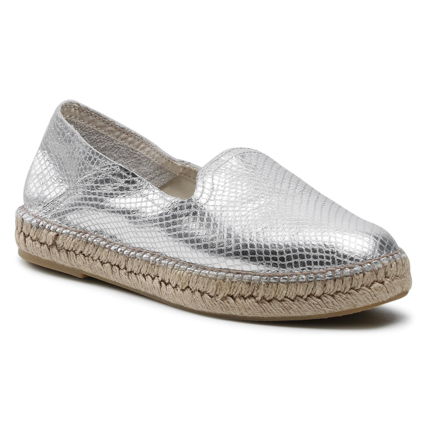 Badura Espadrilky 6401-69-203 Stříbrná - Pepit.cz