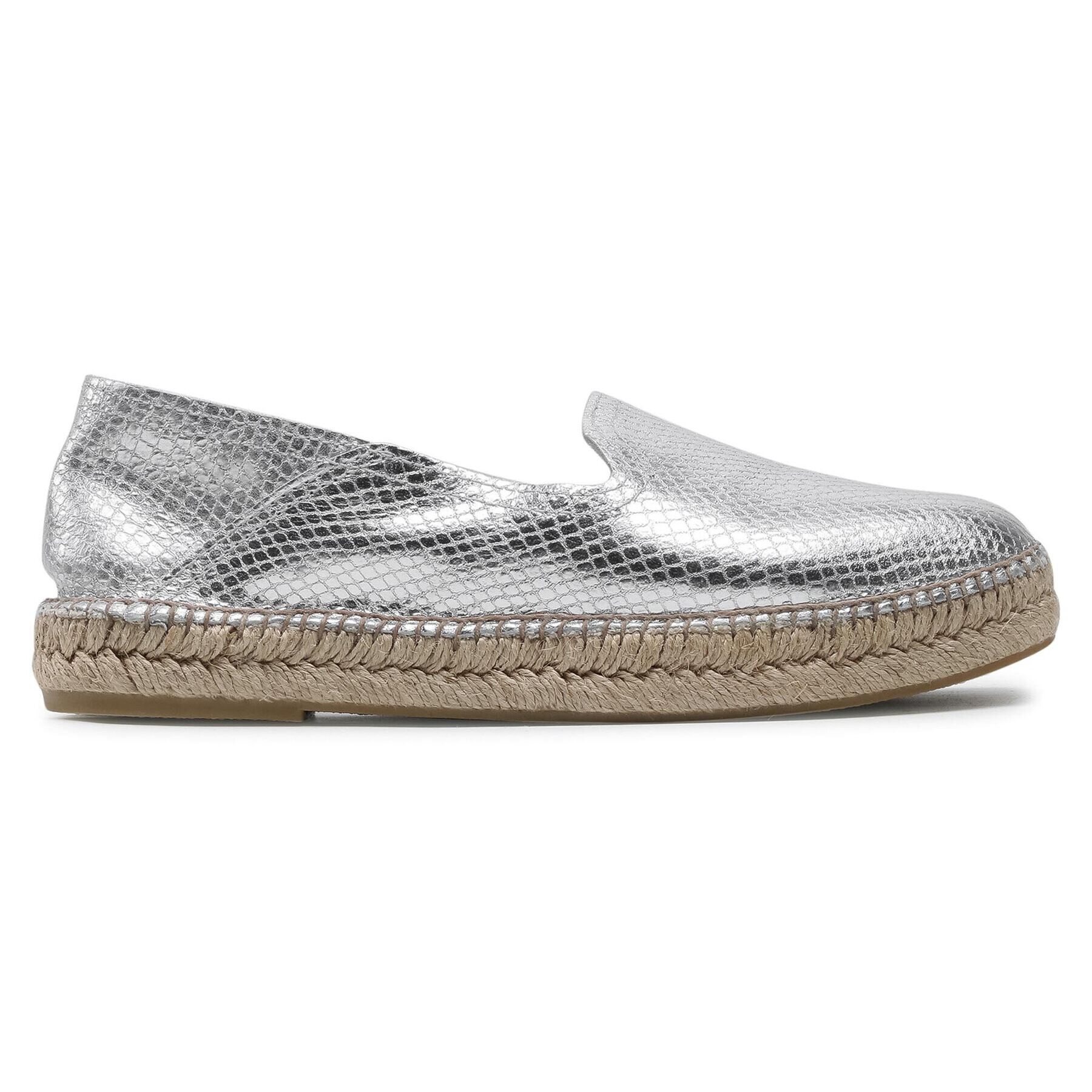 Badura Espadrilky 6401-69-203 Stříbrná - Pepit.cz