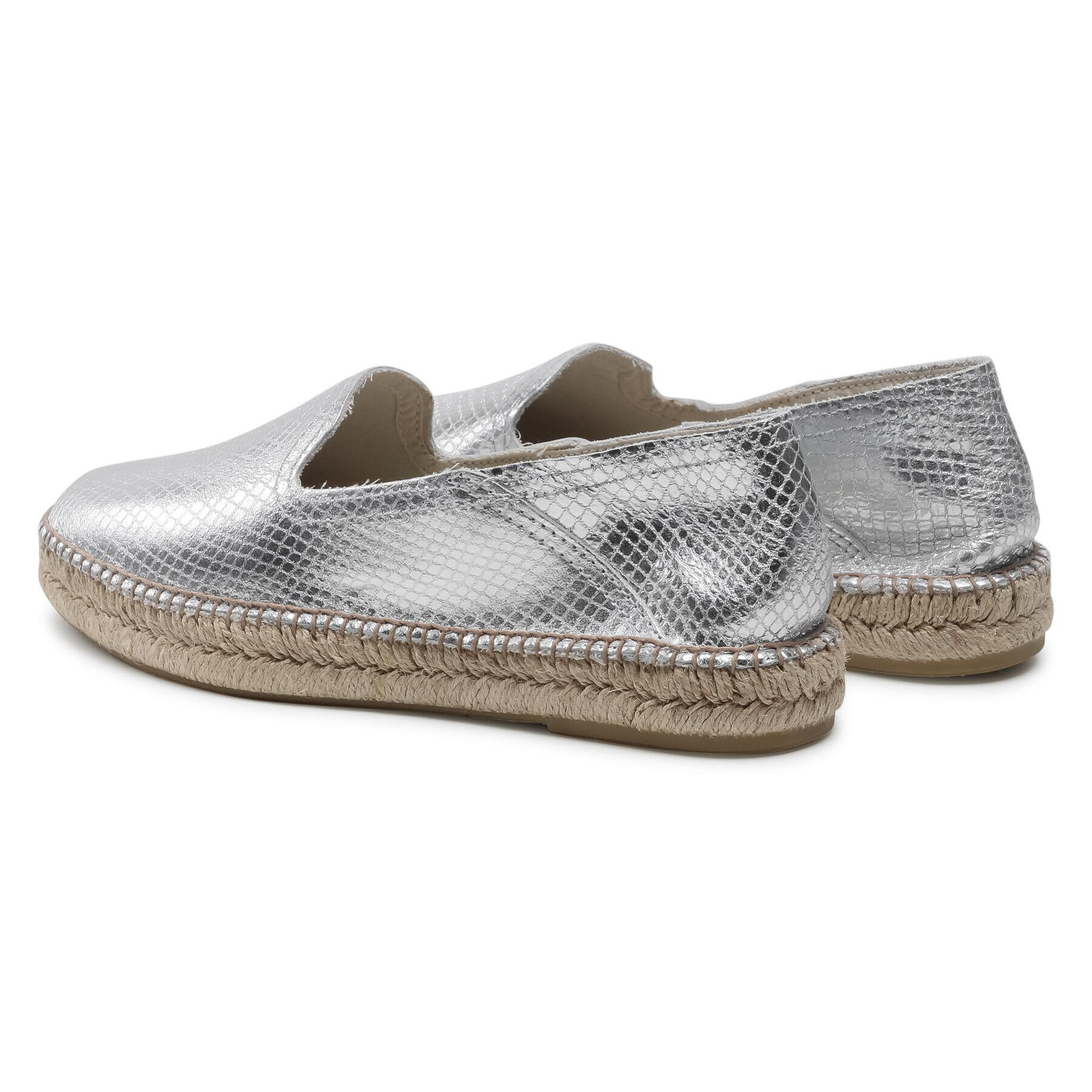 Badura Espadrilky 6401-69-203 Stříbrná - Pepit.cz