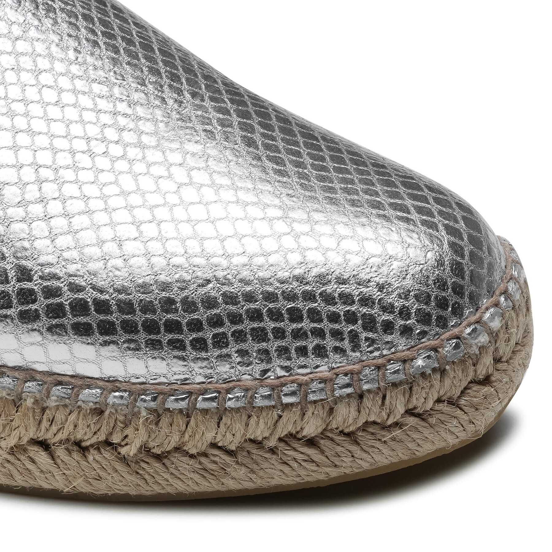 Badura Espadrilky 6401-69-203 Stříbrná - Pepit.cz