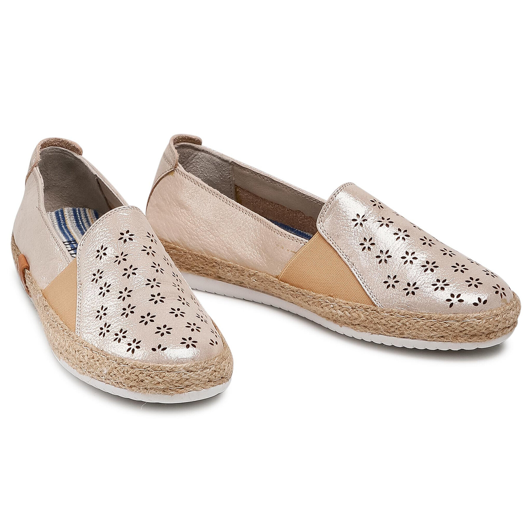 Badura Espadrilky 6561-69 Zlatá - Pepit.cz