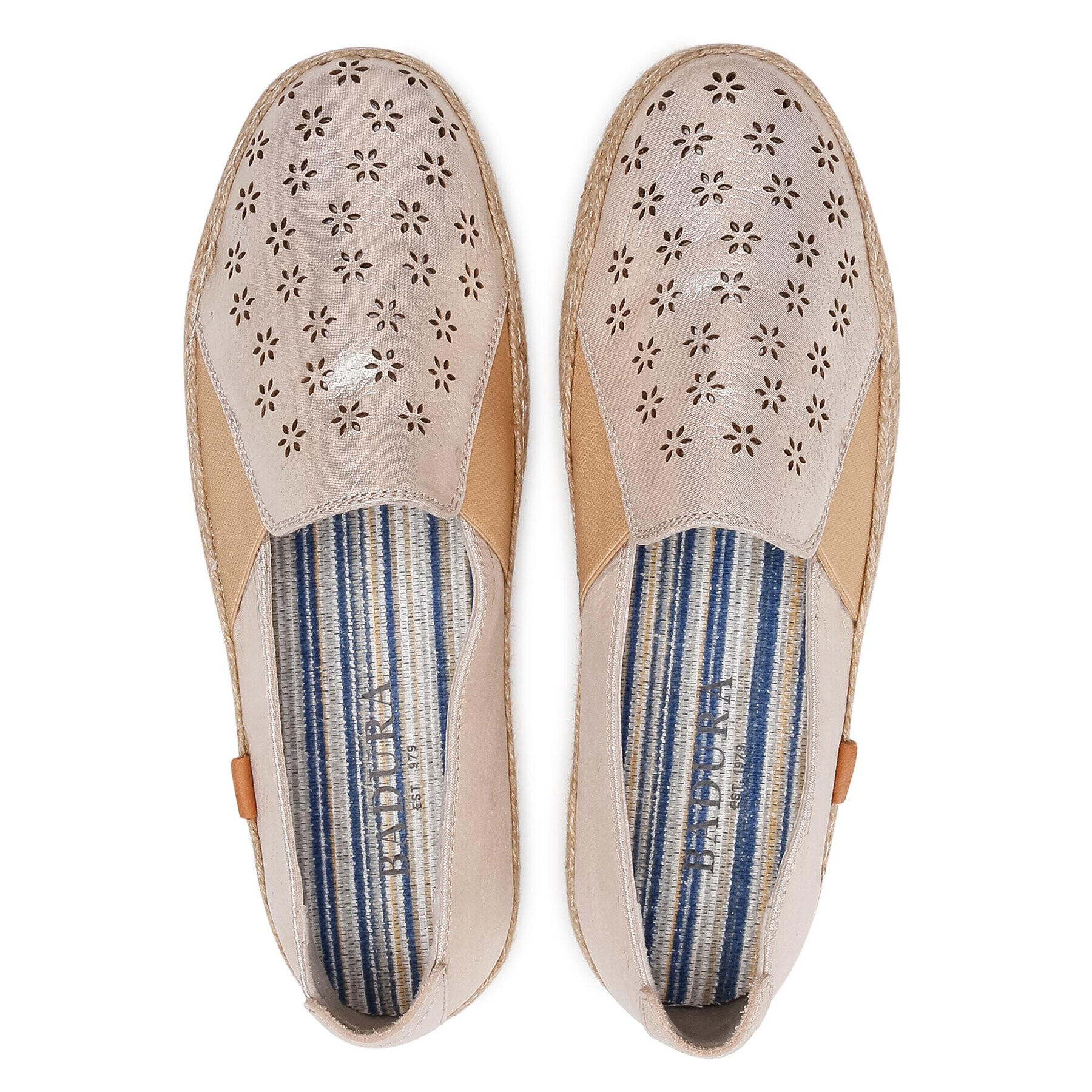 Badura Espadrilky 6561-69 Zlatá - Pepit.cz