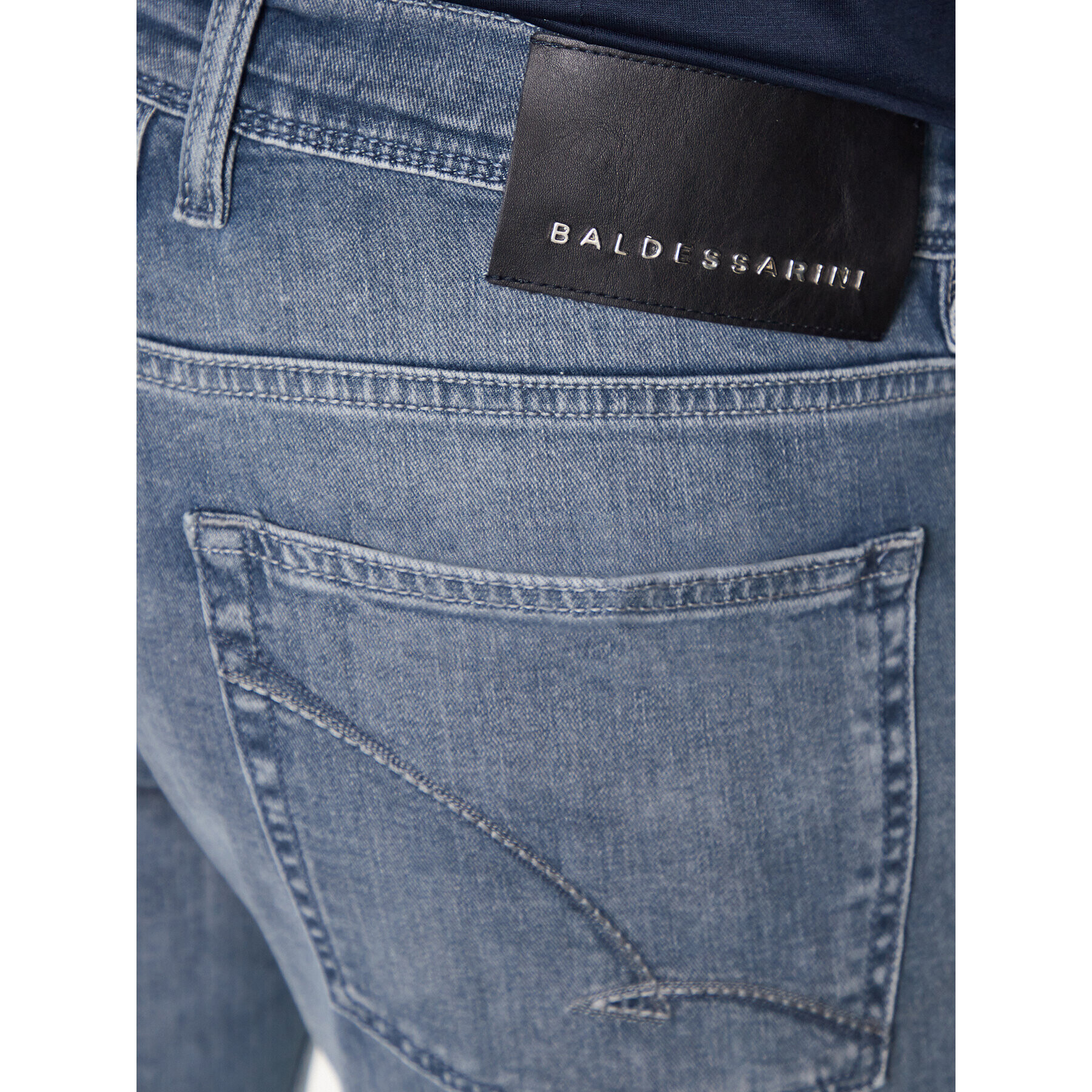 Baldessarini Jeansy B1 16506/000/1635 Modrá Tapered Fit - Pepit.cz