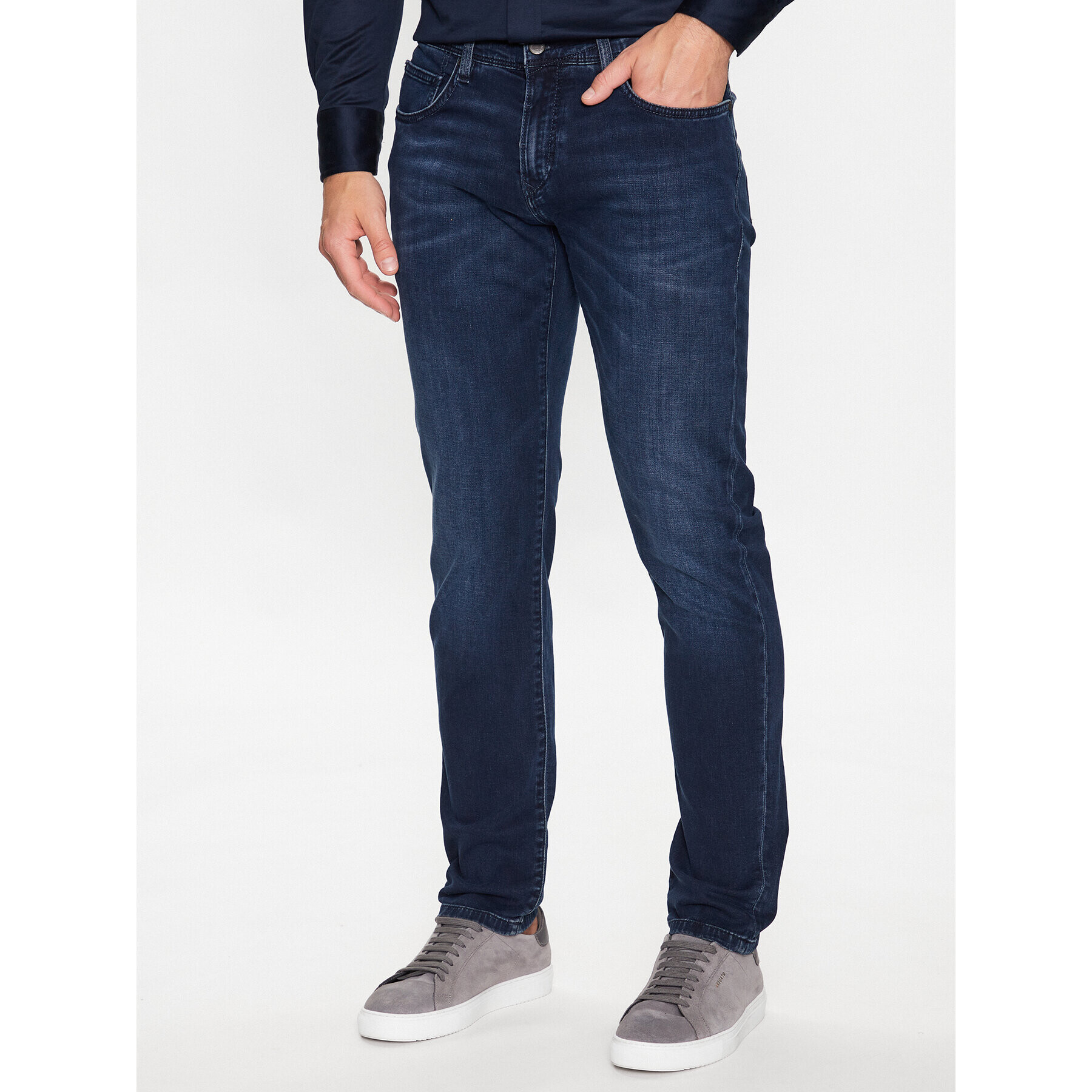 Baldessarini Jeansy B1 16506/000/1680 Modrá Tapered Fit - Pepit.cz