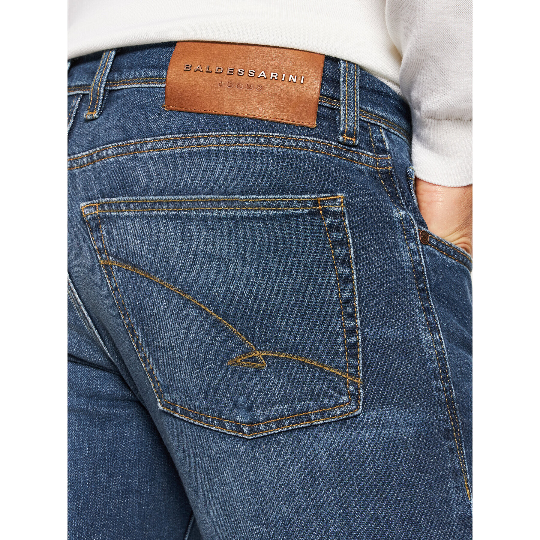 Baldessarini Jeansy Jayden B1 16506/000/1413 Modrá Slim Fit - Pepit.cz