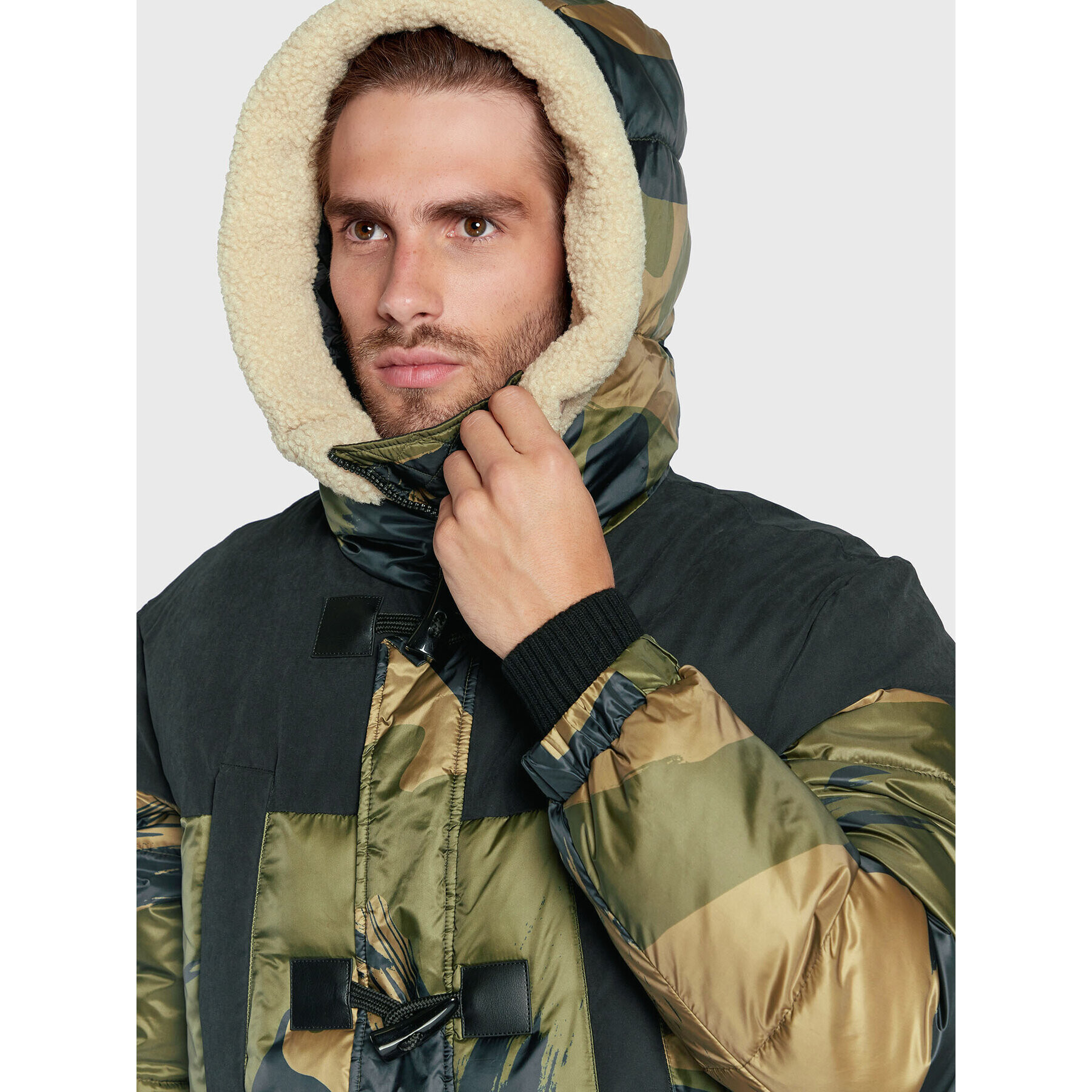 Baldessarini Parka Huckle B2 50054/000/4047 Zelená Regular Fit - Pepit.cz