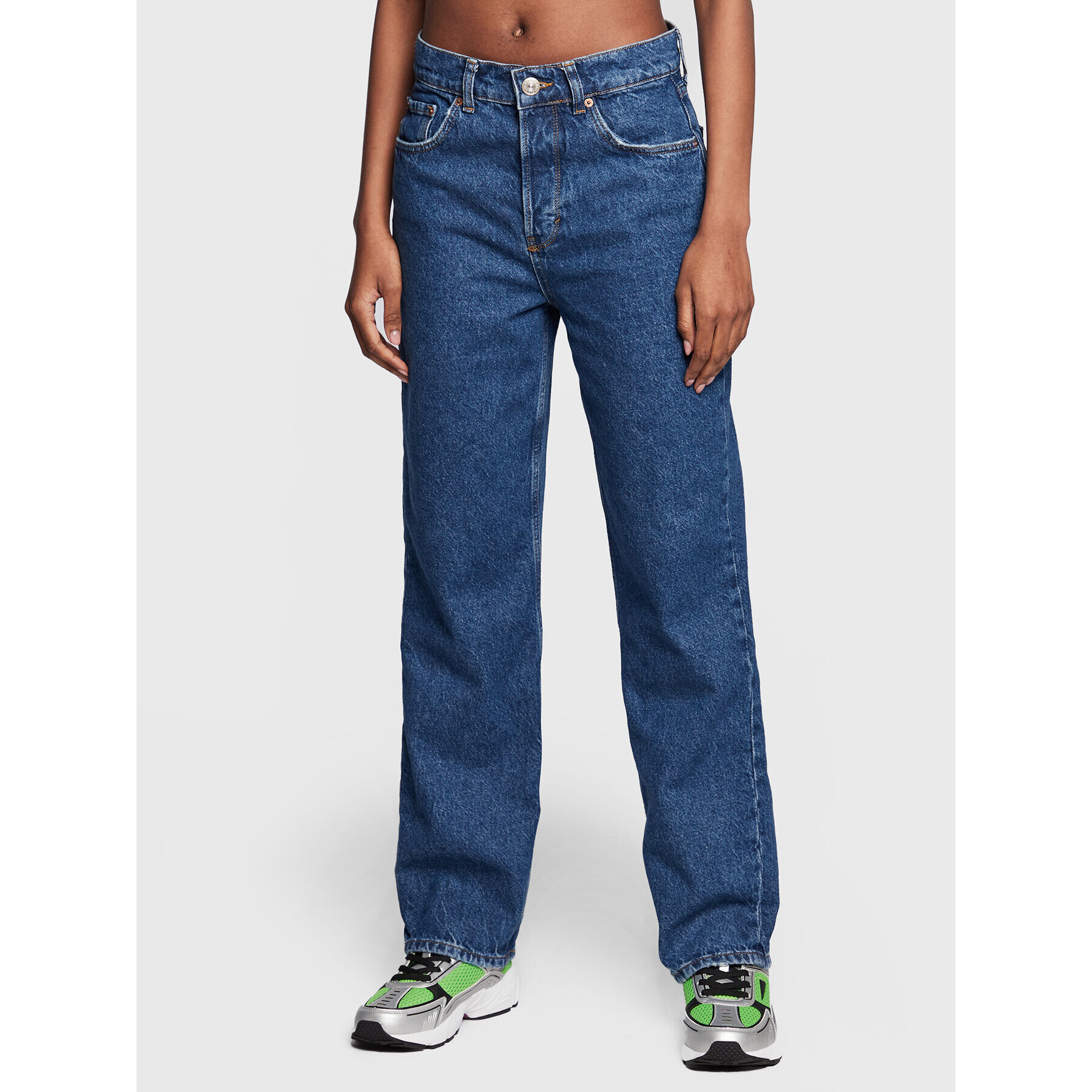 BDG Urban Outfitters Jeansy 75264846 Modrá Straight Fit - Pepit.cz