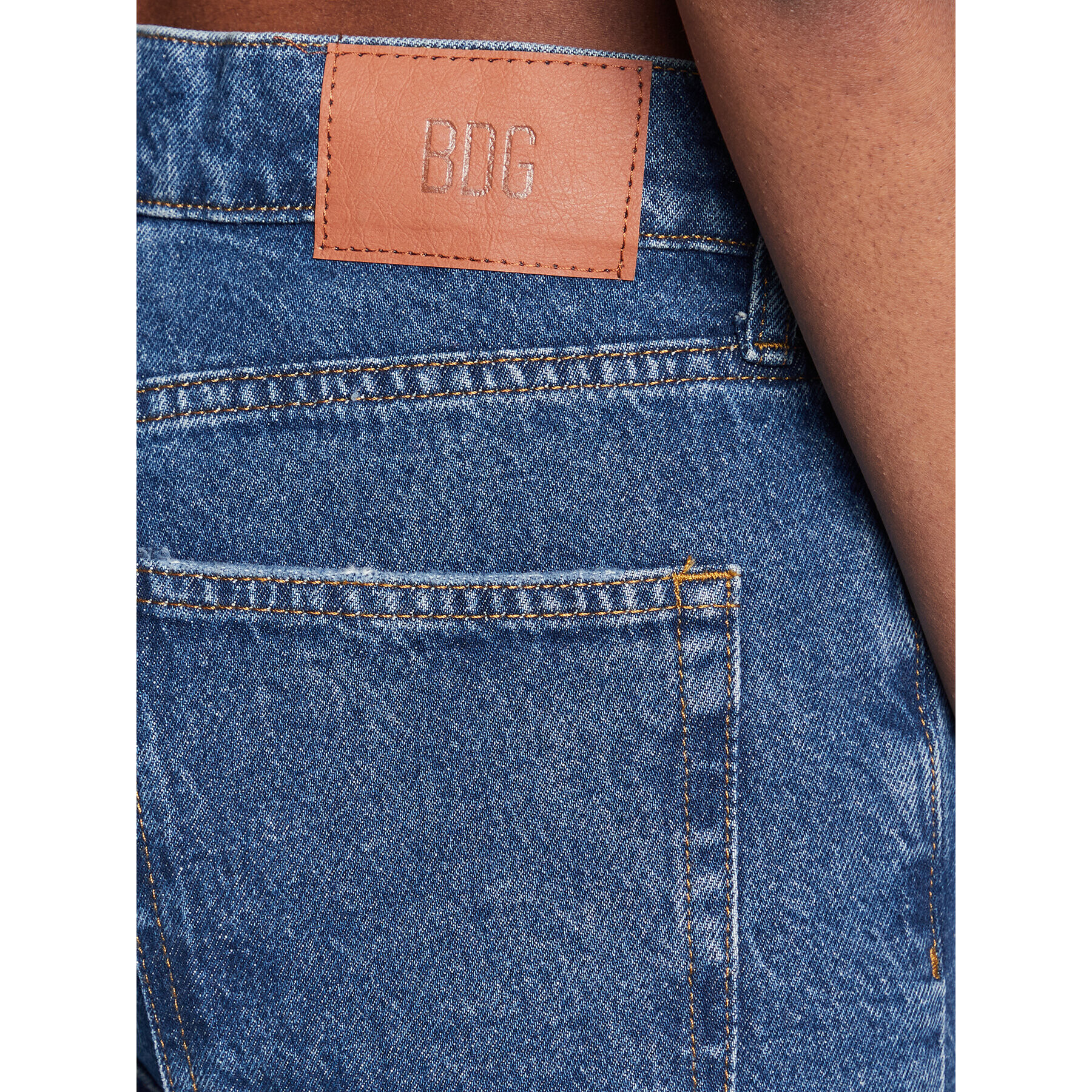 BDG Urban Outfitters Jeansy 75264846 Modrá Straight Fit - Pepit.cz