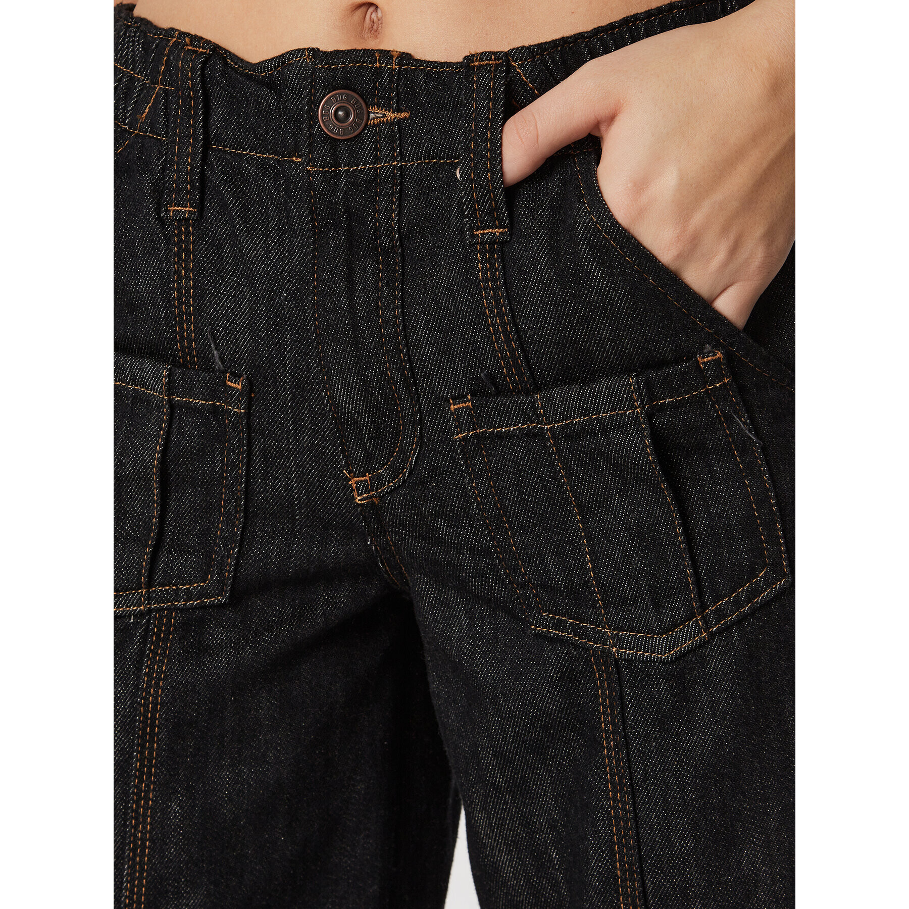 BDG Urban Outfitters Jeansy 75271718 Černá Relaxed Fit - Pepit.cz