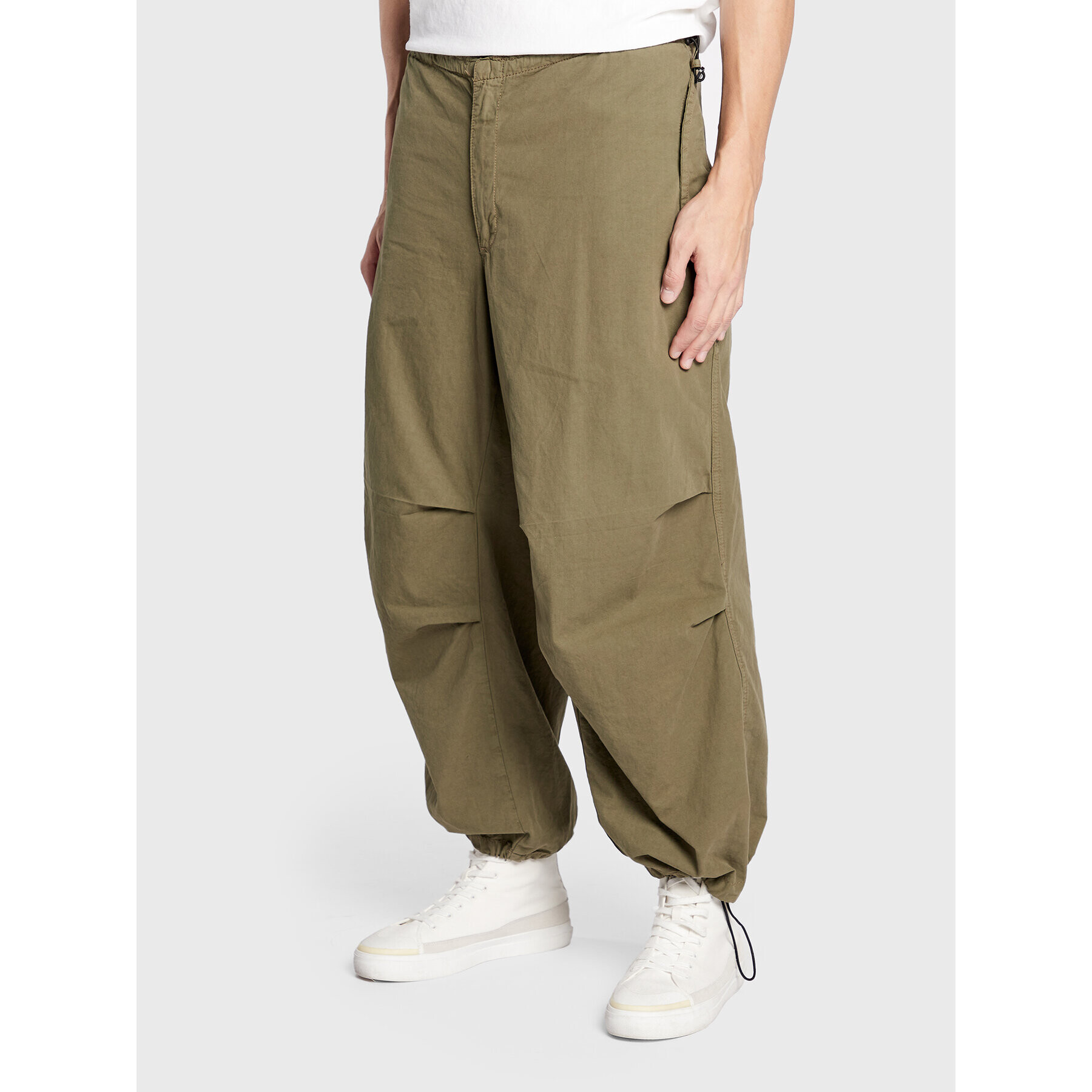 BDG Urban Outfitters Kalhoty z materiálu 75335752 Khaki Baggy Fit - Pepit.cz