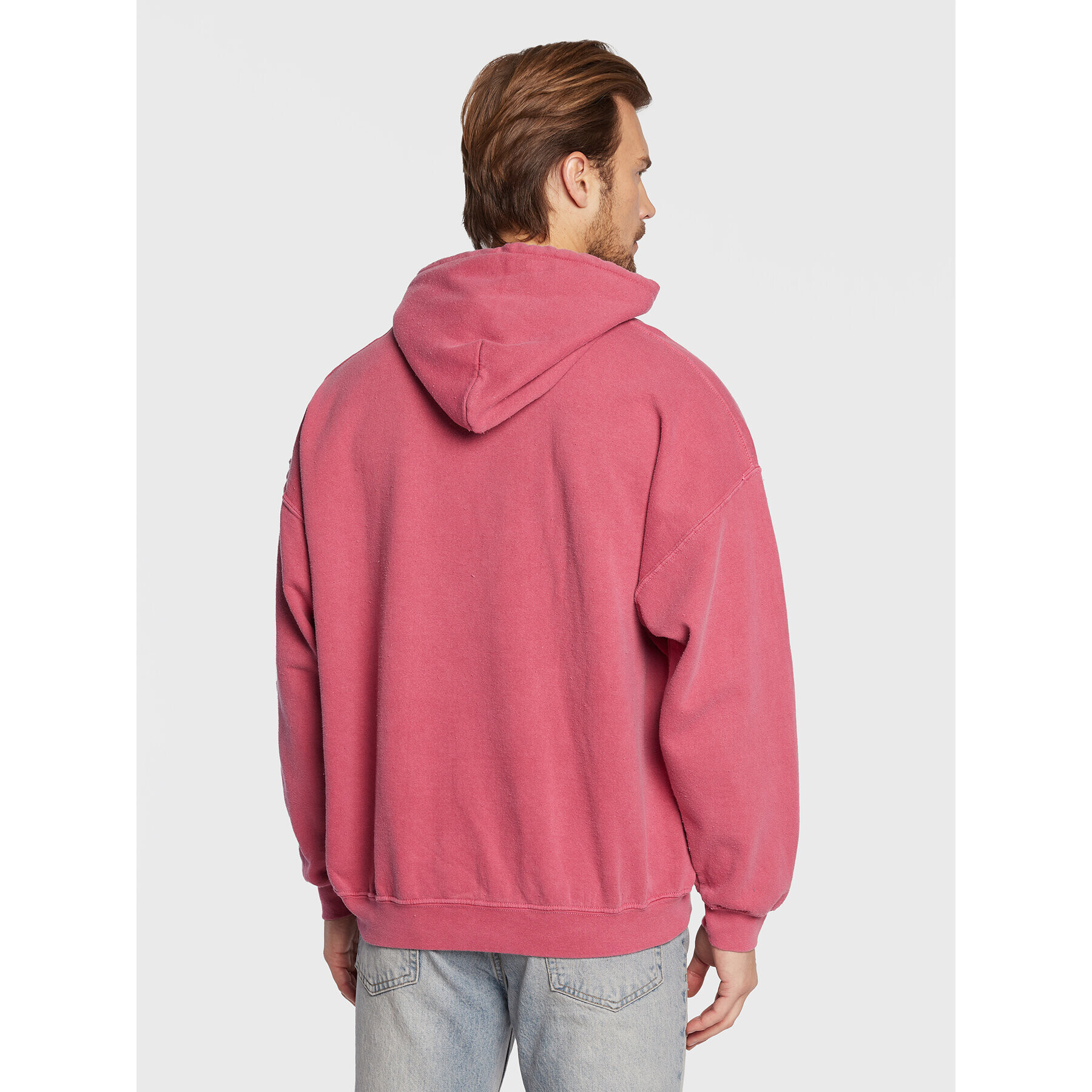 BDG Urban Outfitters Mikina 75327445 Růžová Relaxed Fit - Pepit.cz