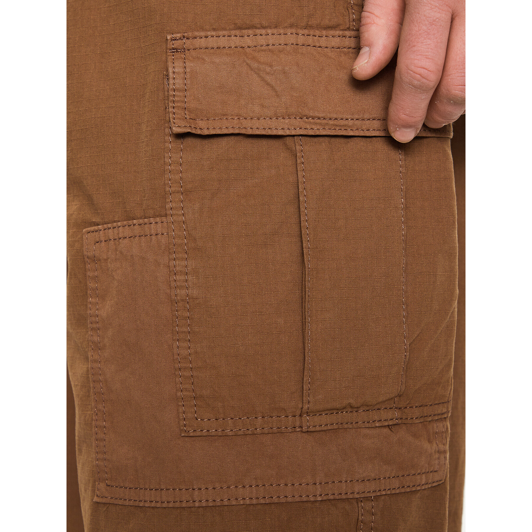 BDG Urban Outfitters Šortky z materiálu BDG RIPSTOP CARGO SHORT 76548387 Béžová Classic Fit - Pepit.cz