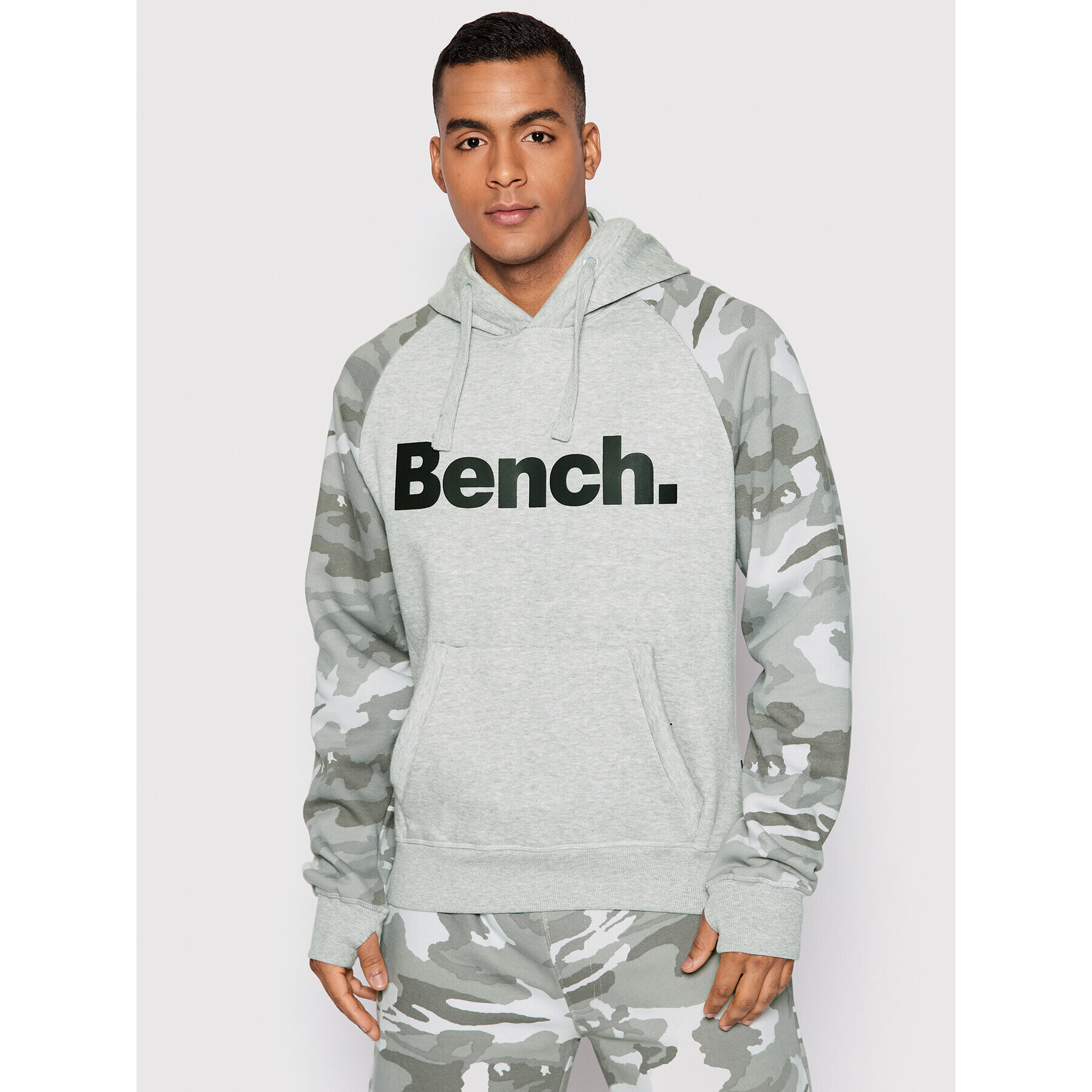 Bench Mikina Elgie 120766 Šedá Regular Fit - Pepit.cz