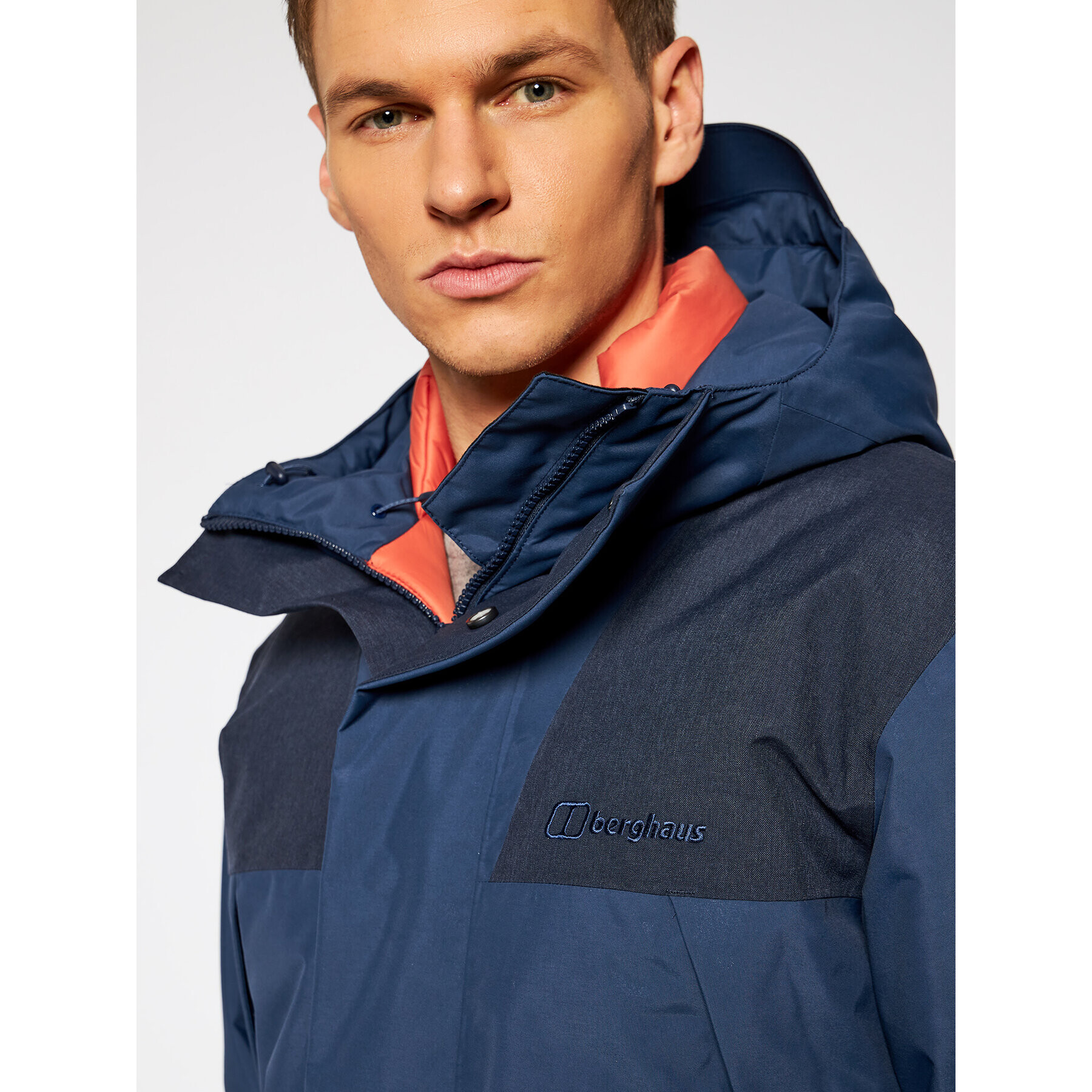 Berghaus Parka Breccan 4A000927FA9 Tmavomodrá Regular Fit - Pepit.cz