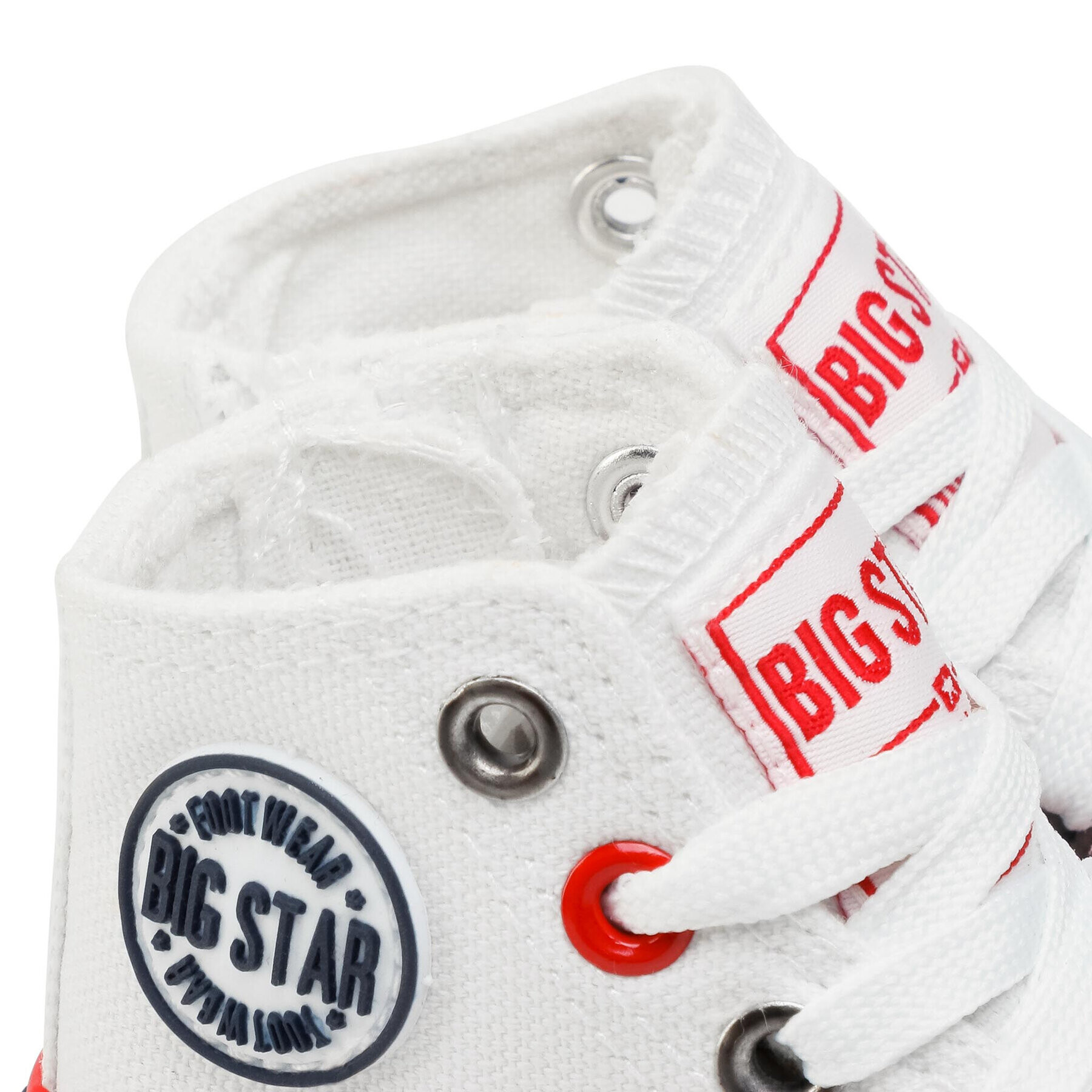 Big Star Shoes Plátěnky HH374187 Bílá - Pepit.cz