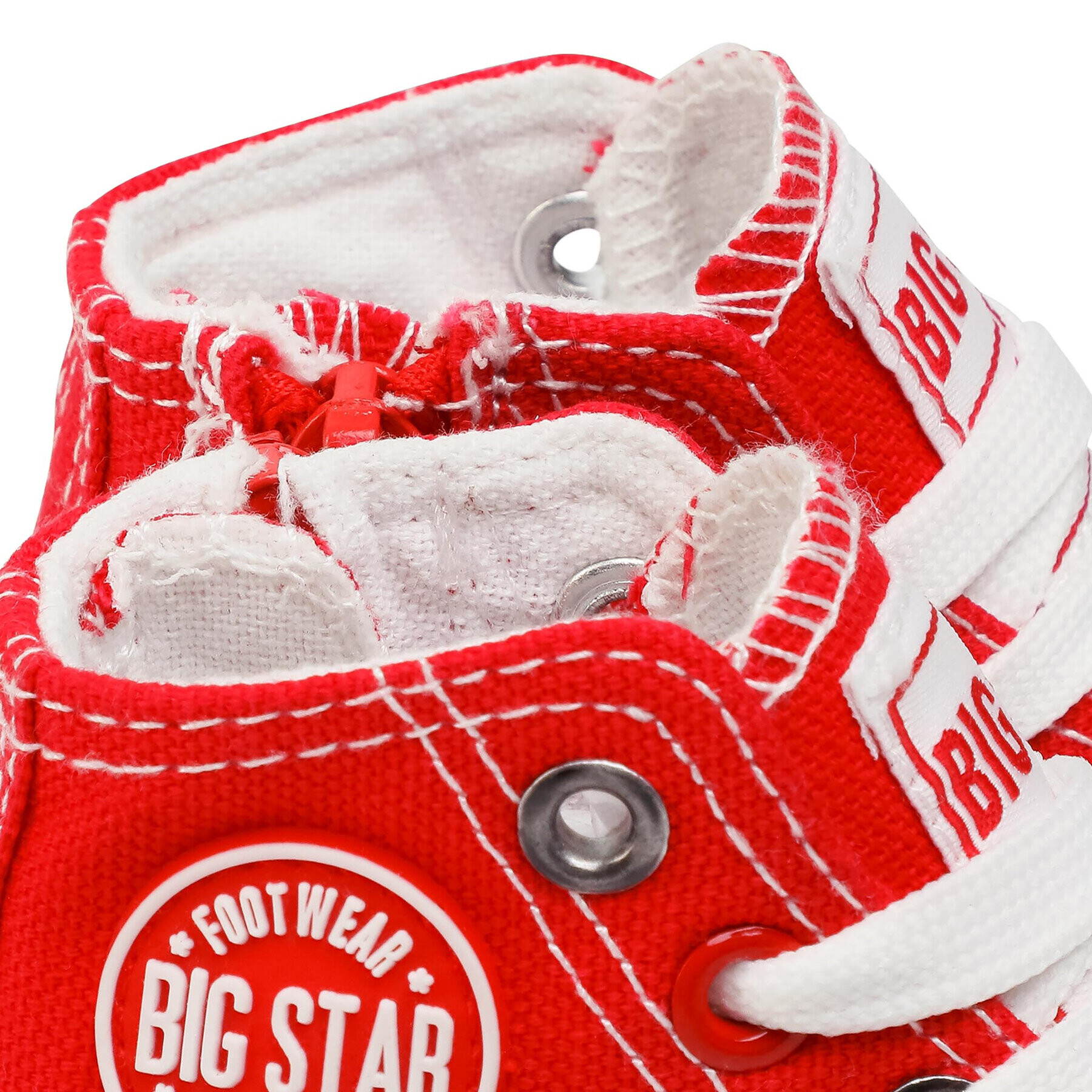 Big Star Shoes Plátěnky HH374190 Červená - Pepit.cz