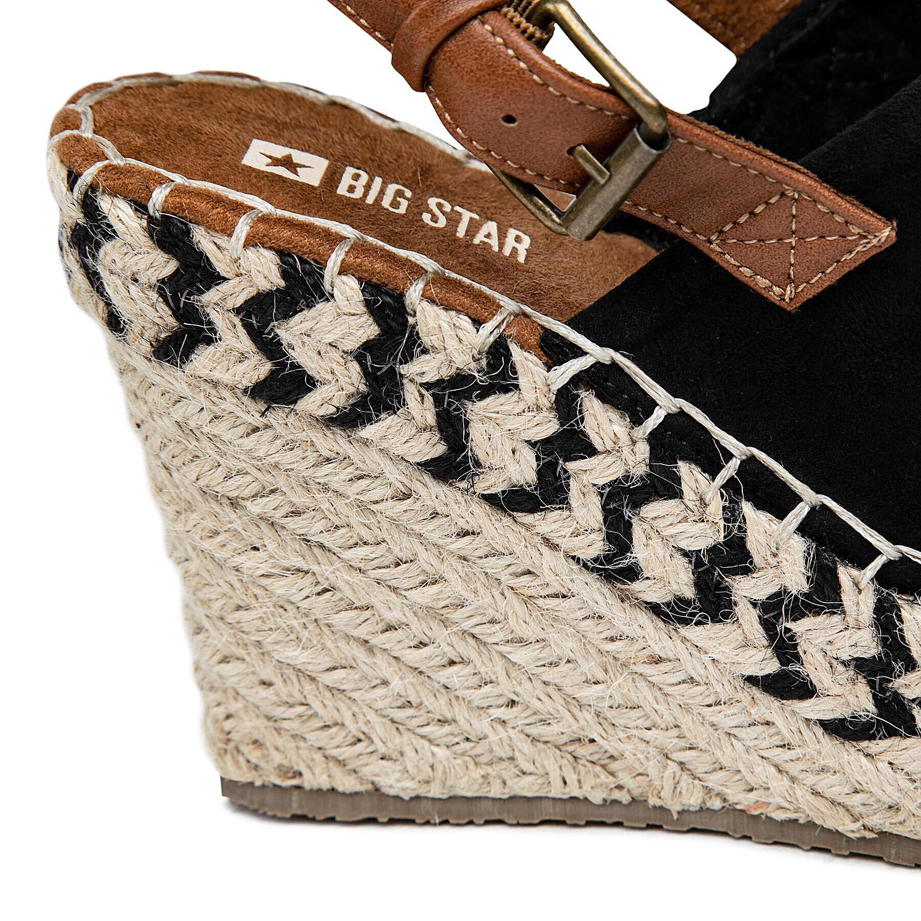 Big Star Shoes Espadrilky FF274979 Černá - Pepit.cz