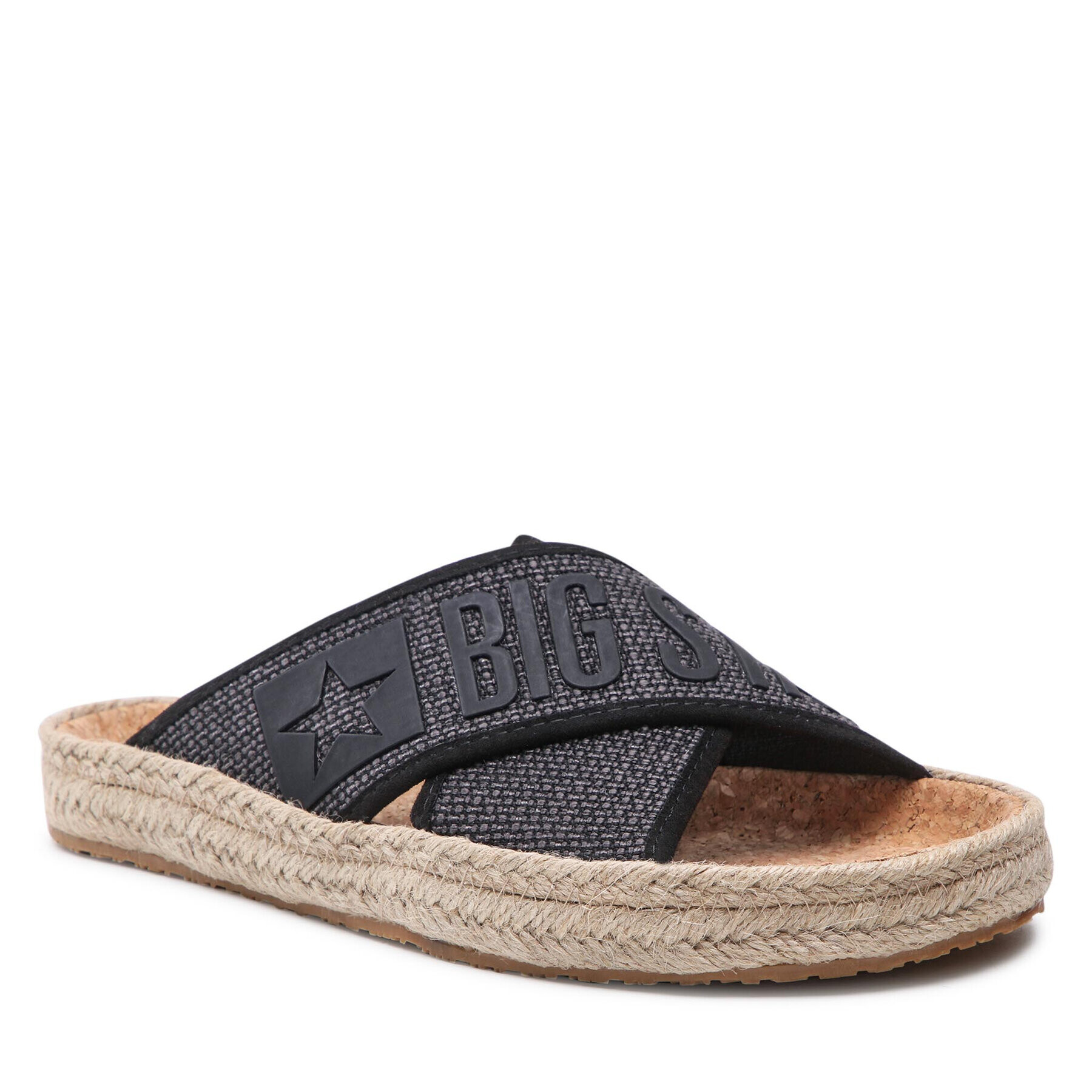 Big Star Shoes Espadrilky JJ274717 Černá - Pepit.cz