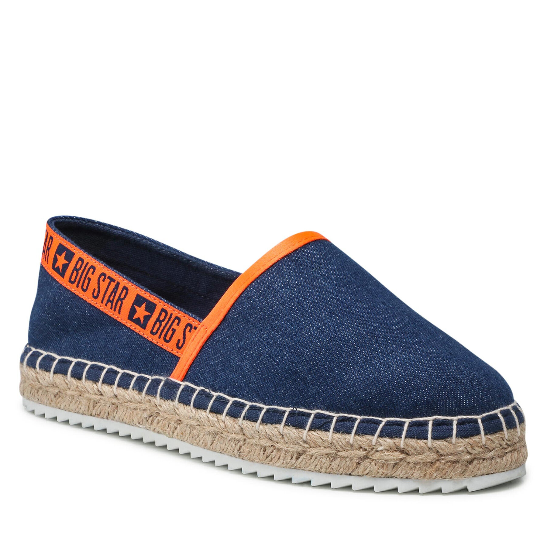 Big Star Shoes Espadrilky JJ274877 Tmavomodrá - Pepit.cz