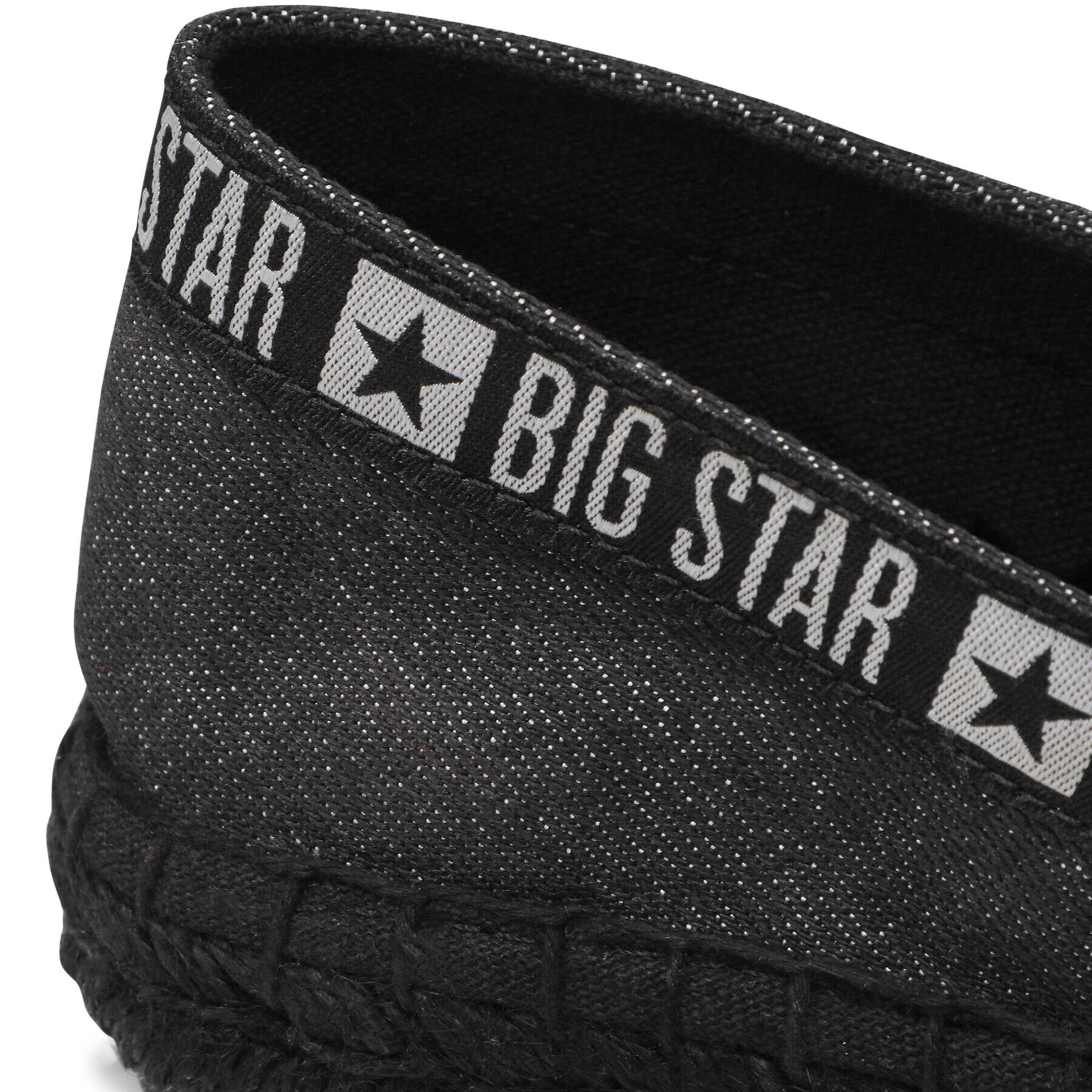 Big Star Shoes Espadrilky JJ274878 Černá - Pepit.cz