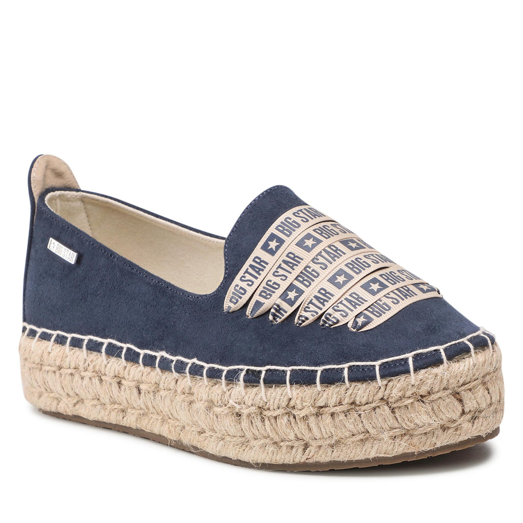 Big Star Shoes Espadrilky JJ274889 Modrá - Pepit.cz