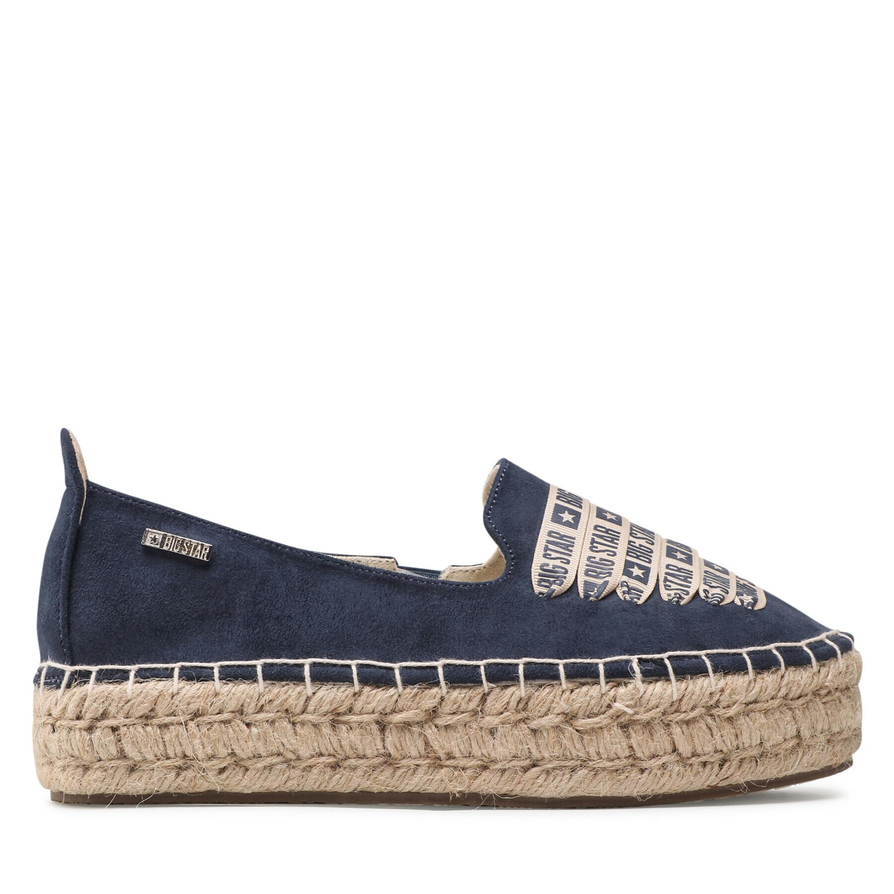 Big Star Shoes Espadrilky JJ274889 Modrá - Pepit.cz