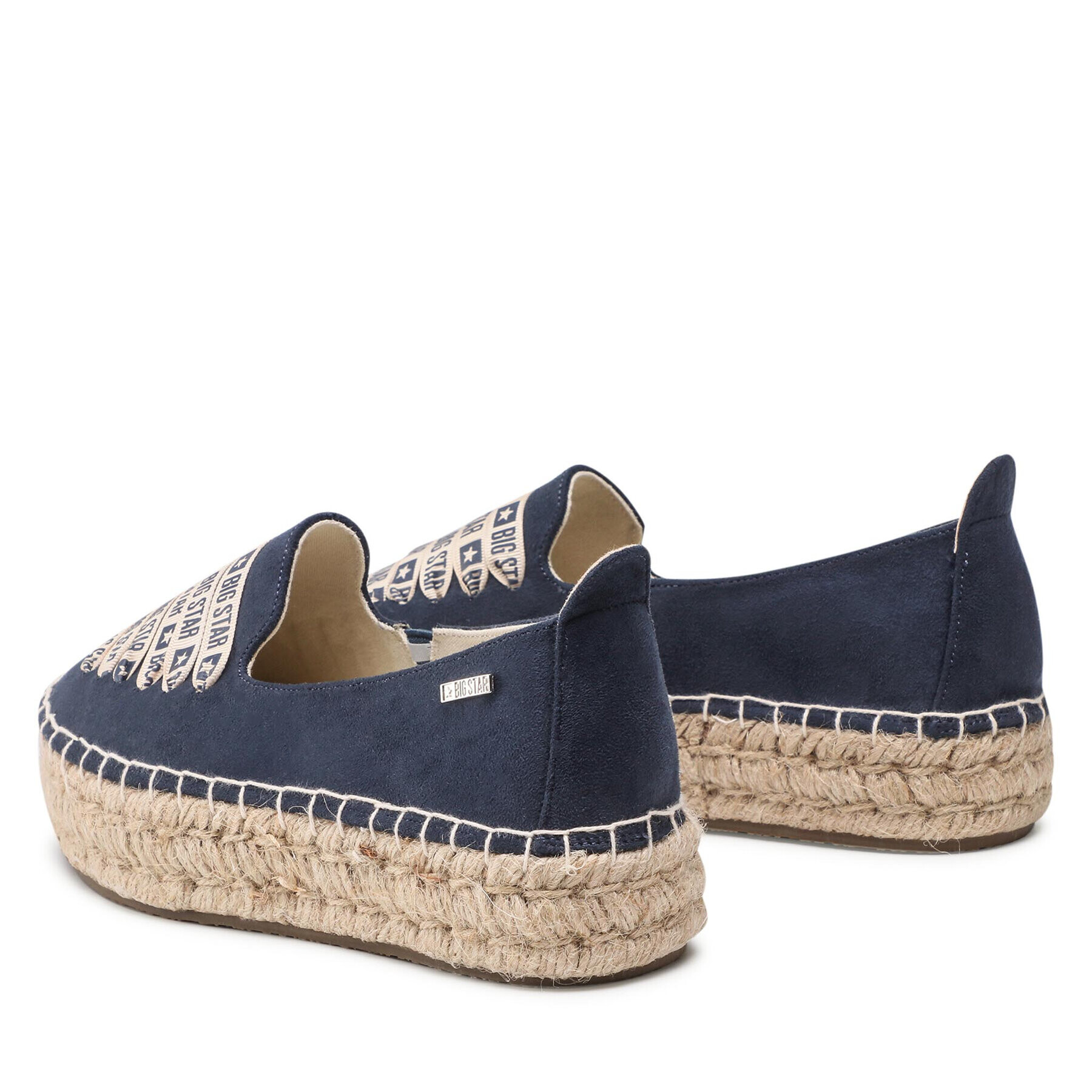 Big Star Shoes Espadrilky JJ274889 Modrá - Pepit.cz