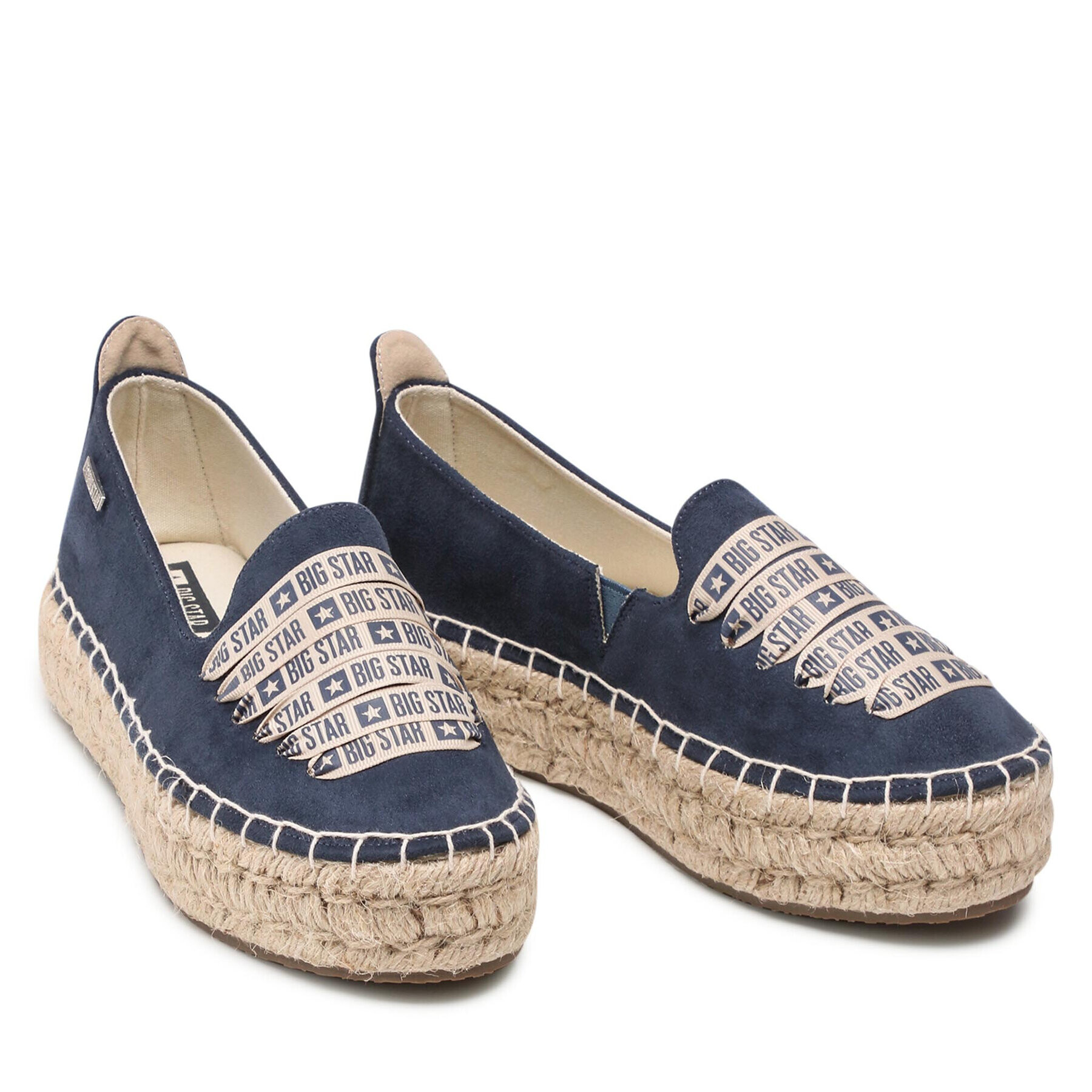 Big Star Shoes Espadrilky JJ274889 Modrá - Pepit.cz