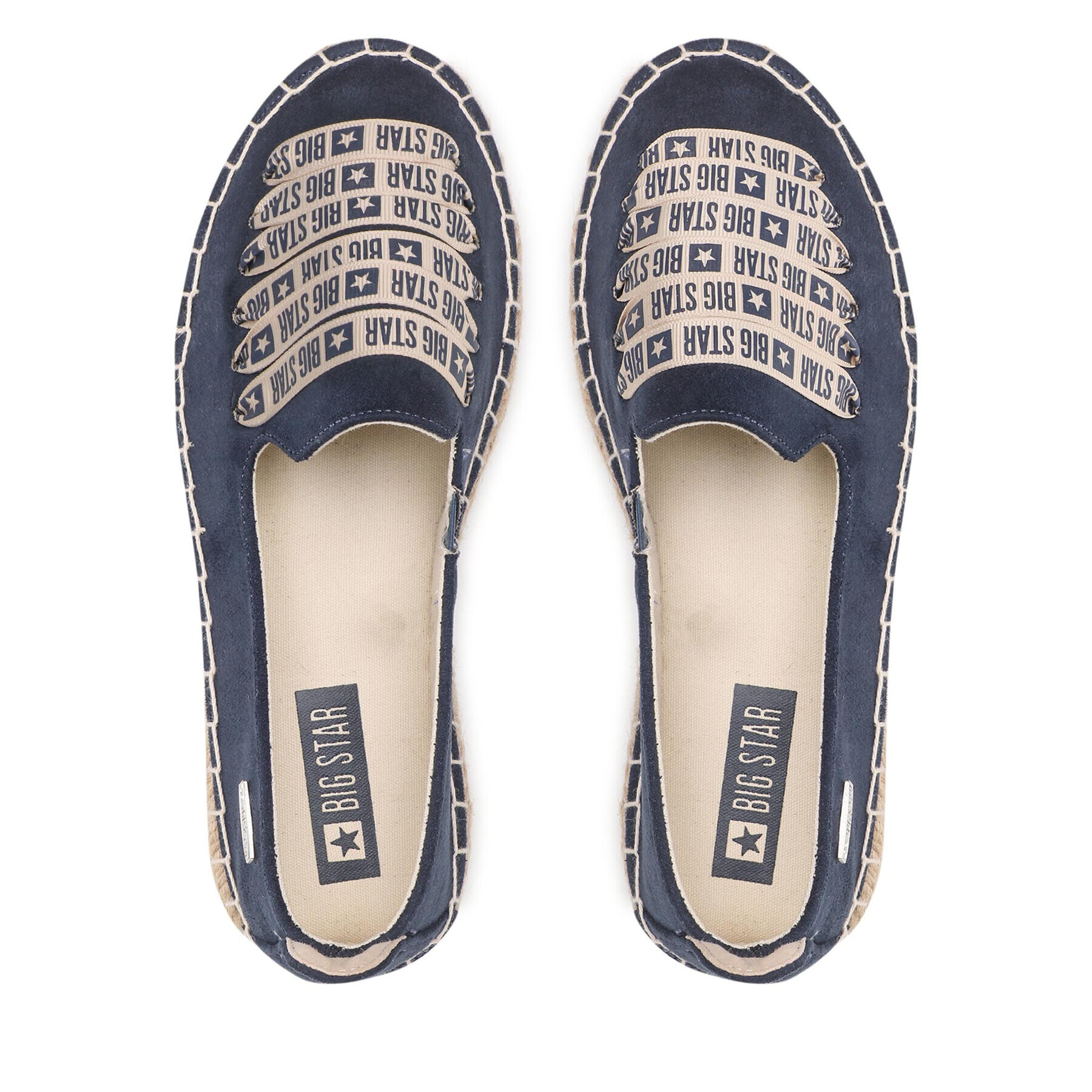 Big Star Shoes Espadrilky JJ274889 Modrá - Pepit.cz