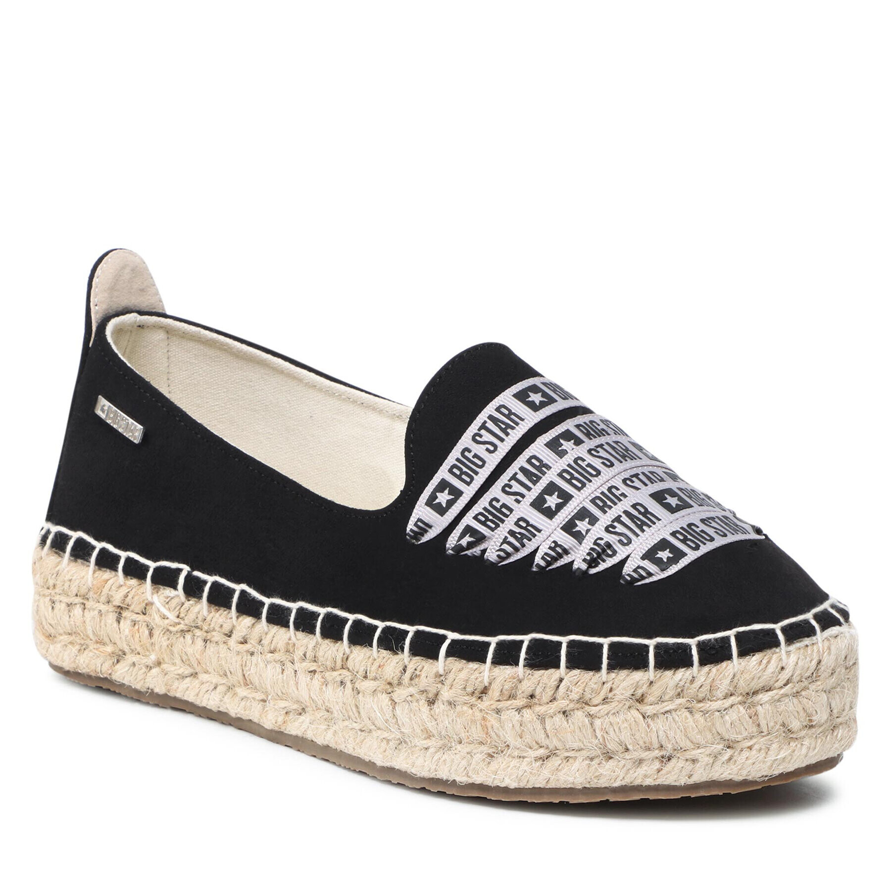 Big Star Shoes Espadrilky JJ274891 Černá - Pepit.cz