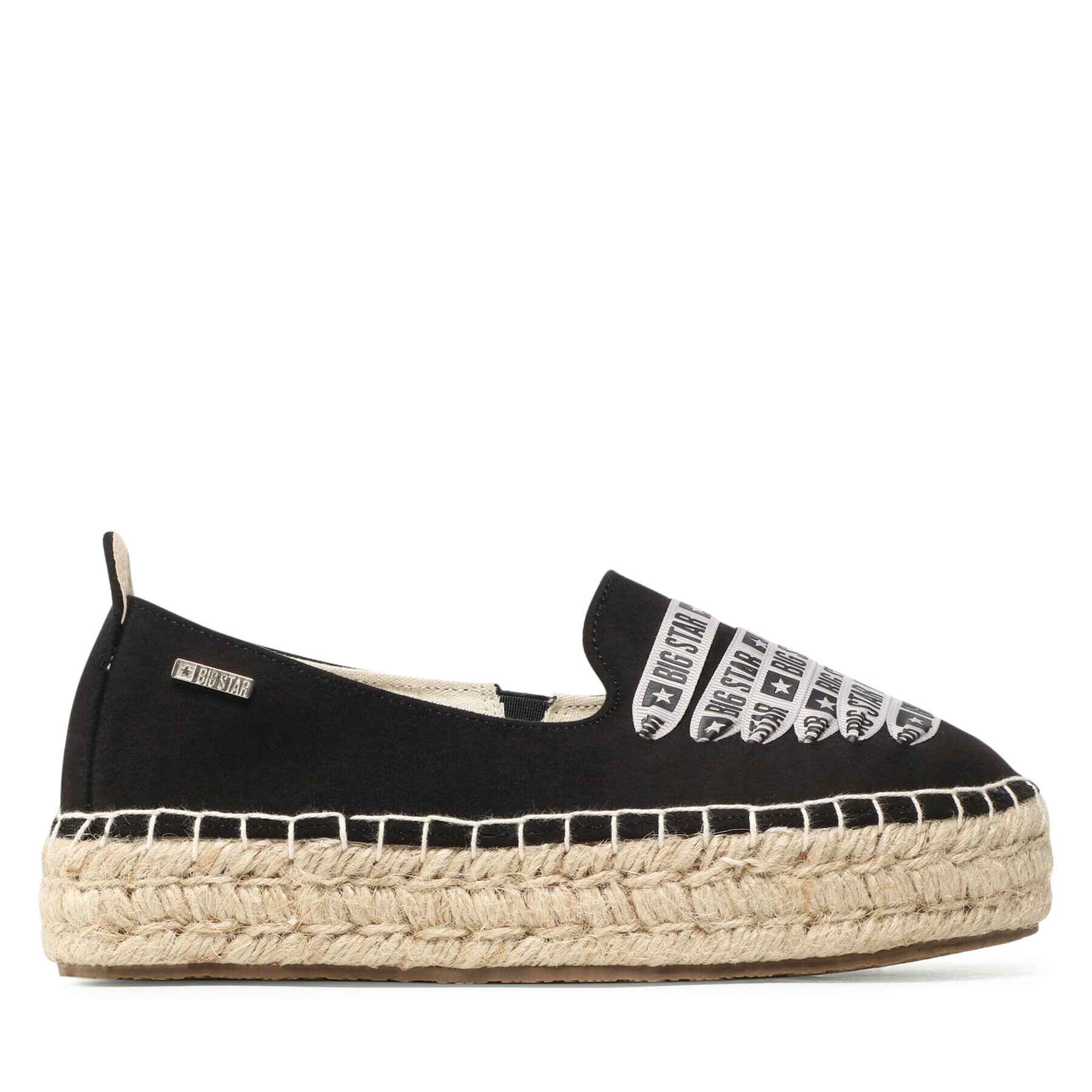 Big Star Shoes Espadrilky JJ274891 Černá - Pepit.cz