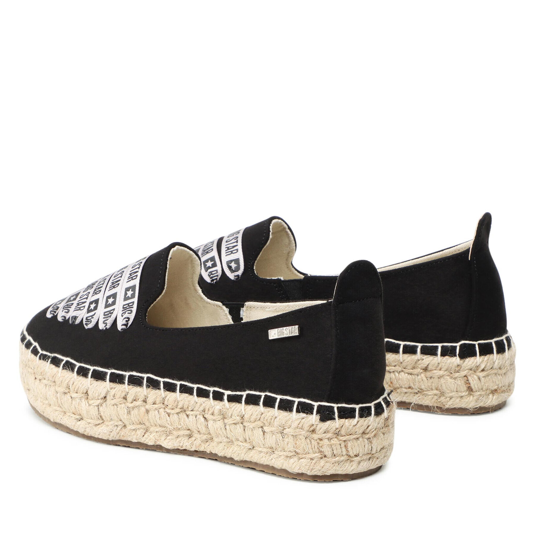 Big Star Shoes Espadrilky JJ274891 Černá - Pepit.cz