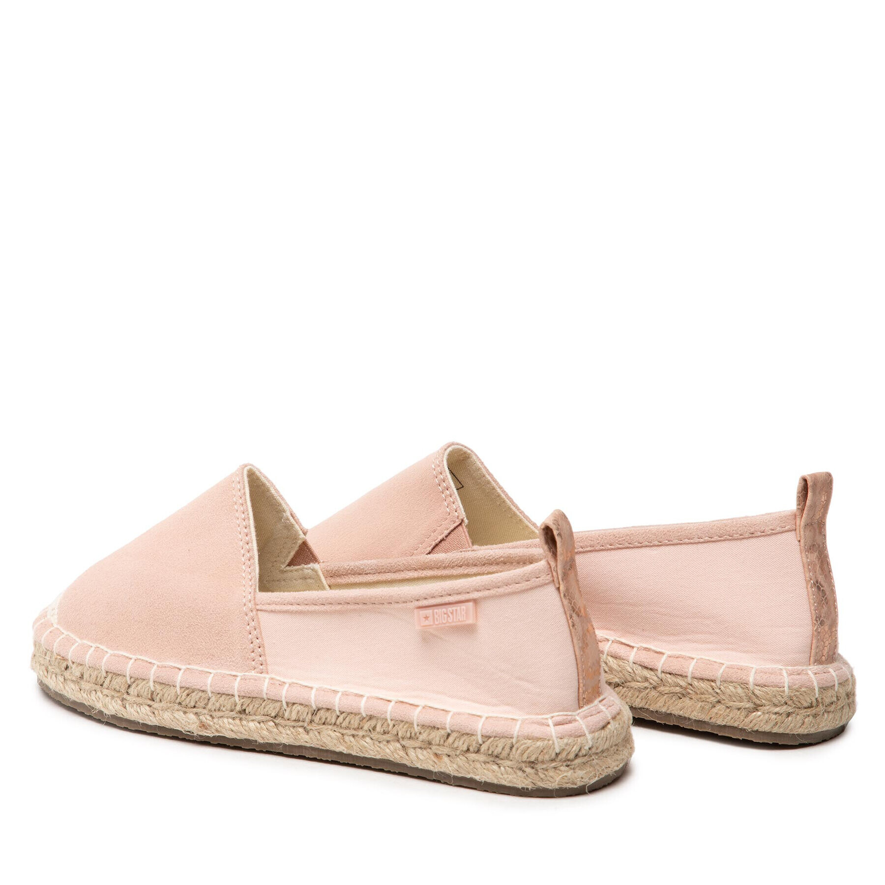 Big Star Shoes Espadrilky JJ274955 Růžová - Pepit.cz