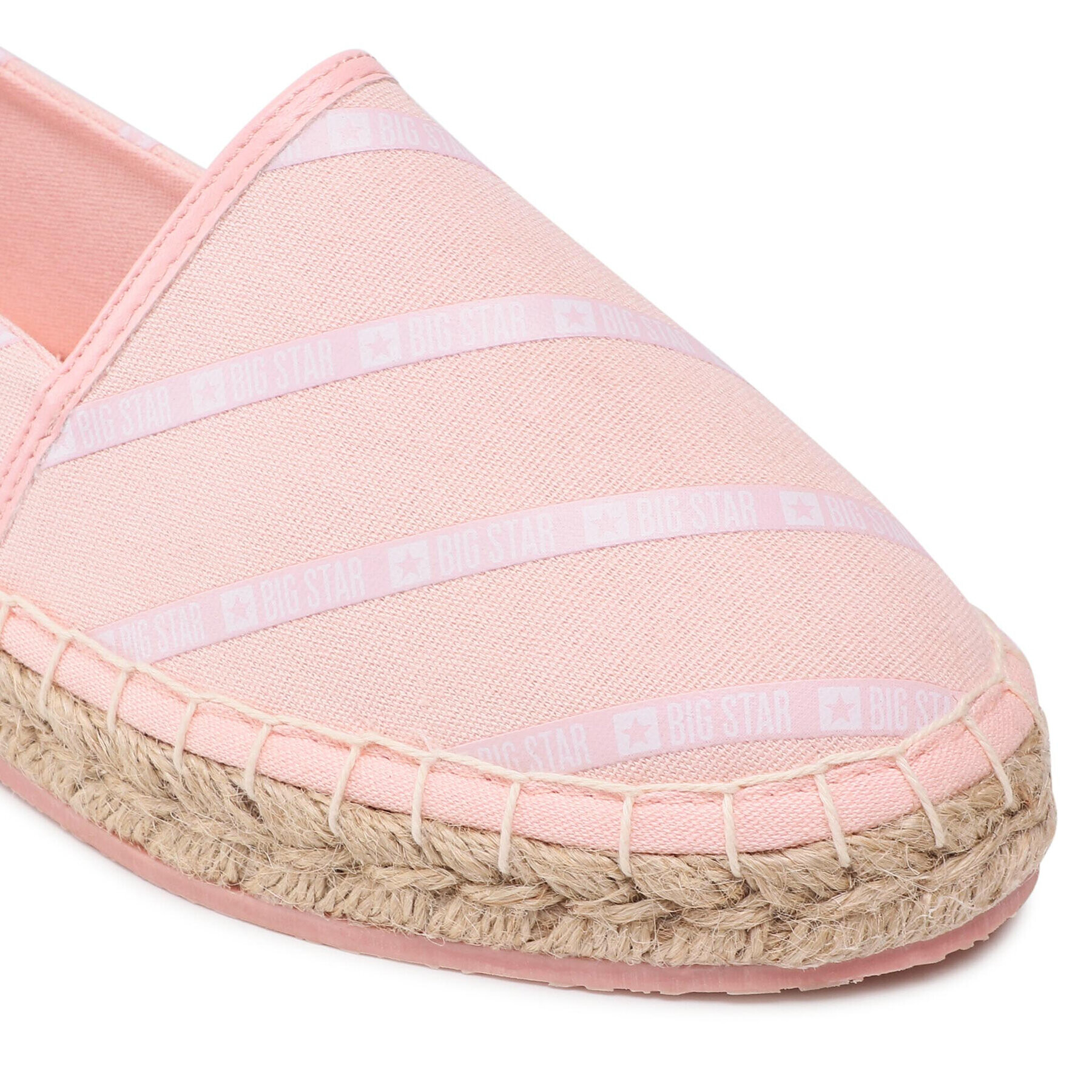 Big Star Shoes Espadrilky JJ274962 Růžová - Pepit.cz