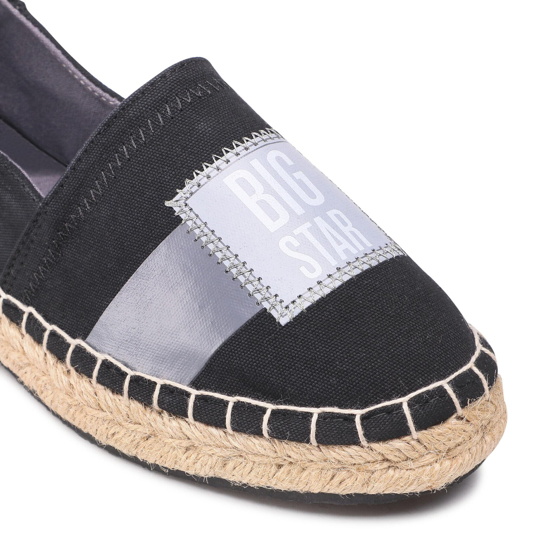 Big Star Shoes Espadrilky JJ274963 Černá - Pepit.cz