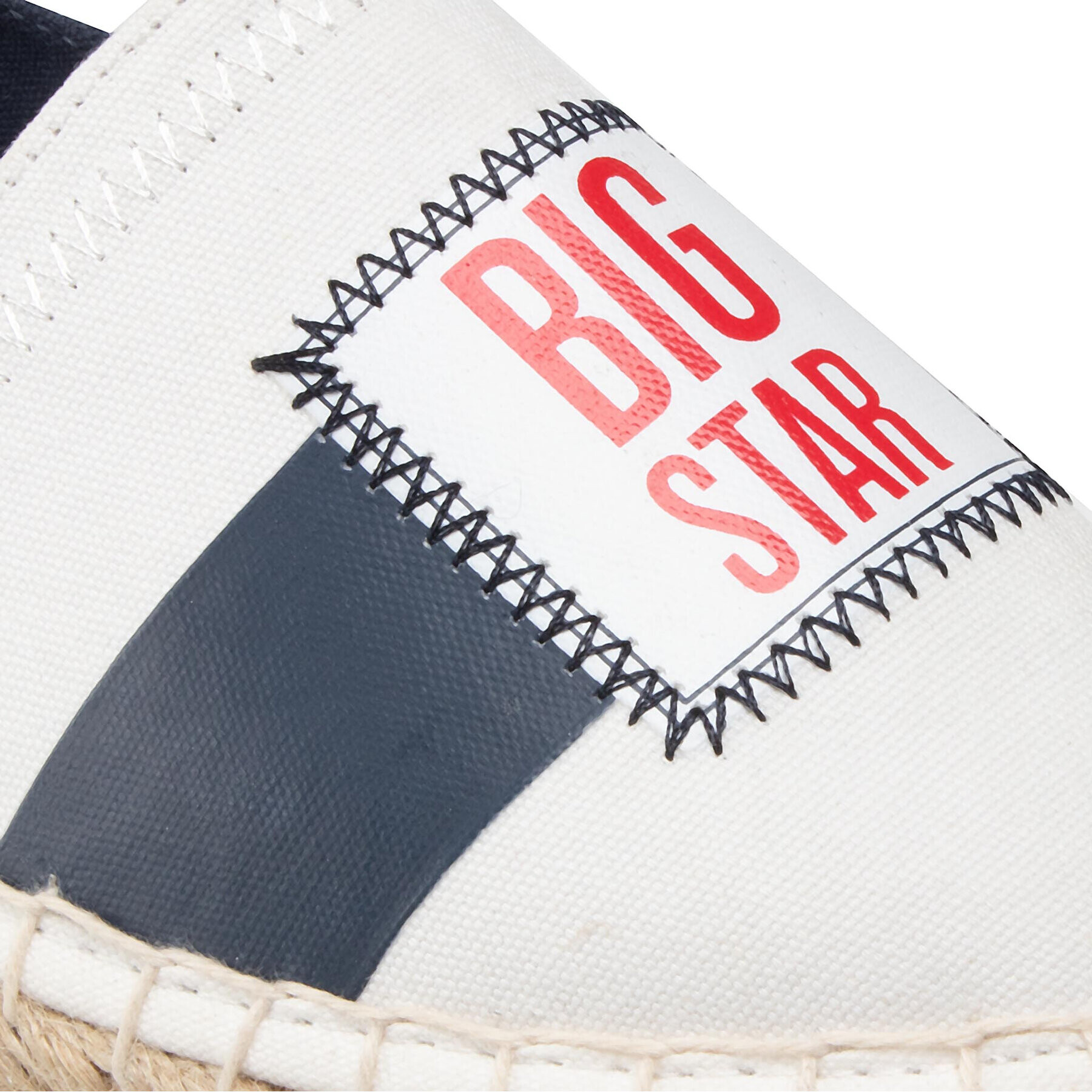 Big Star Shoes Espadrilky JJ274964 Bílá - Pepit.cz